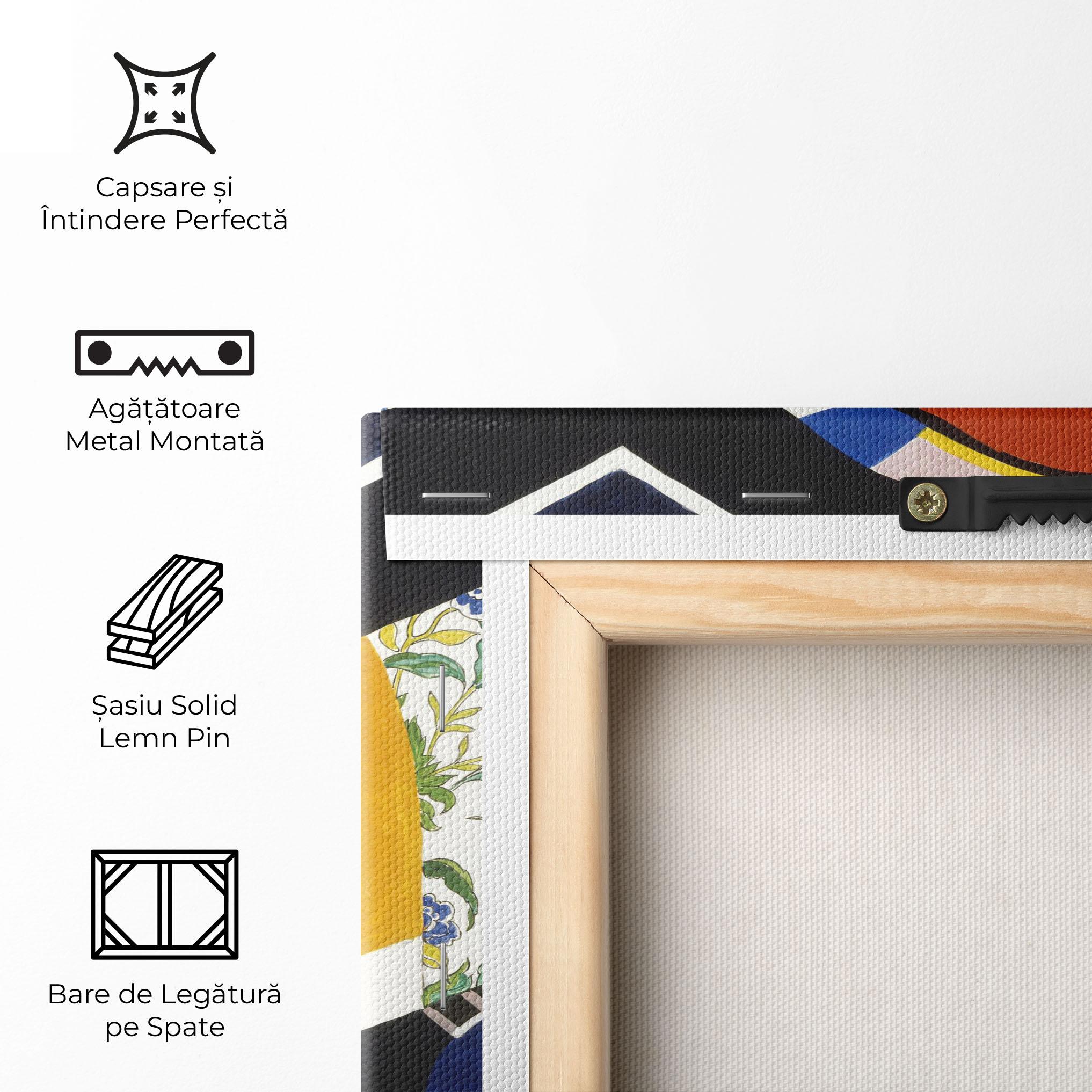 Tablou Canvas Woman Shape Mix mockup 5