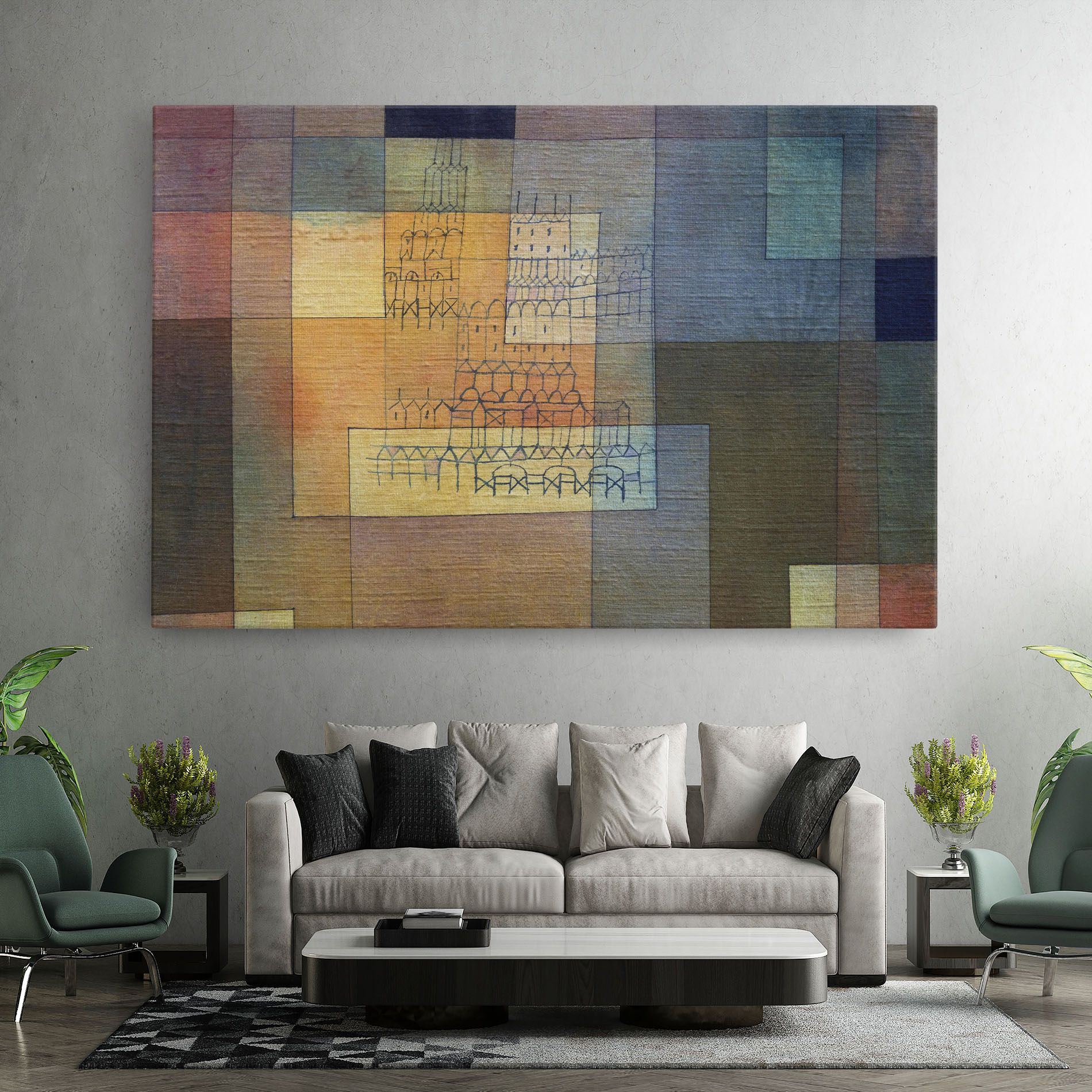 Water Color Square mockup 7