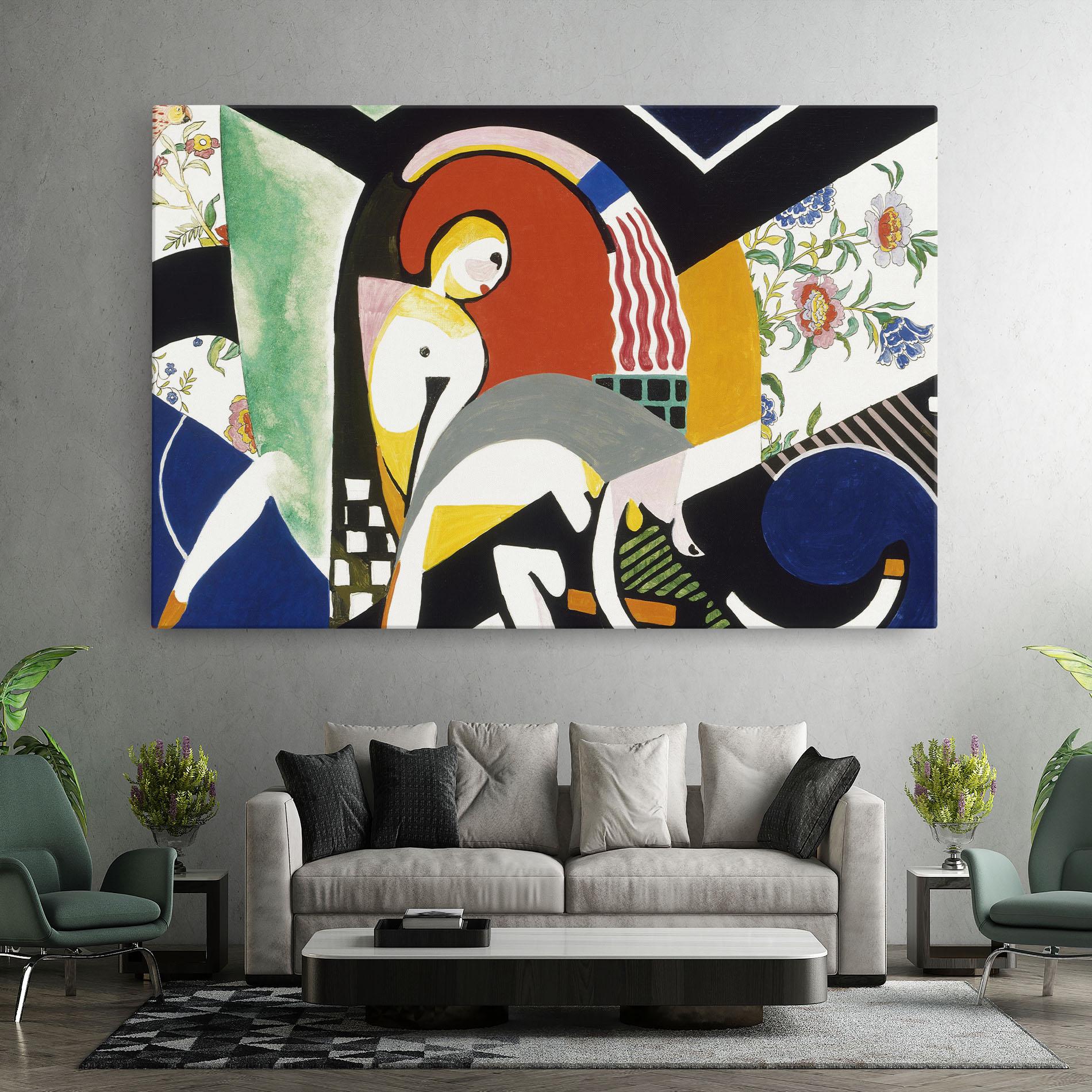 Tablou Canvas Woman Shape Mix mockup 7