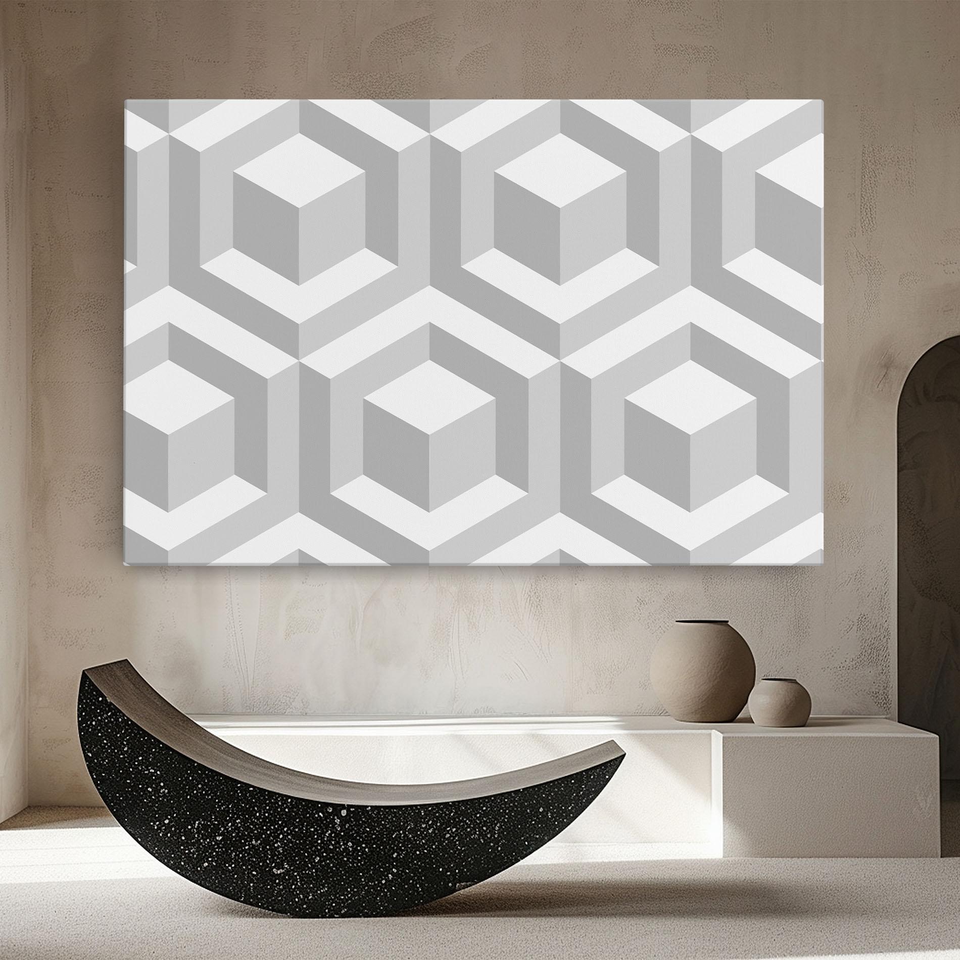 Tablou Canvas 3d Square mockup 8