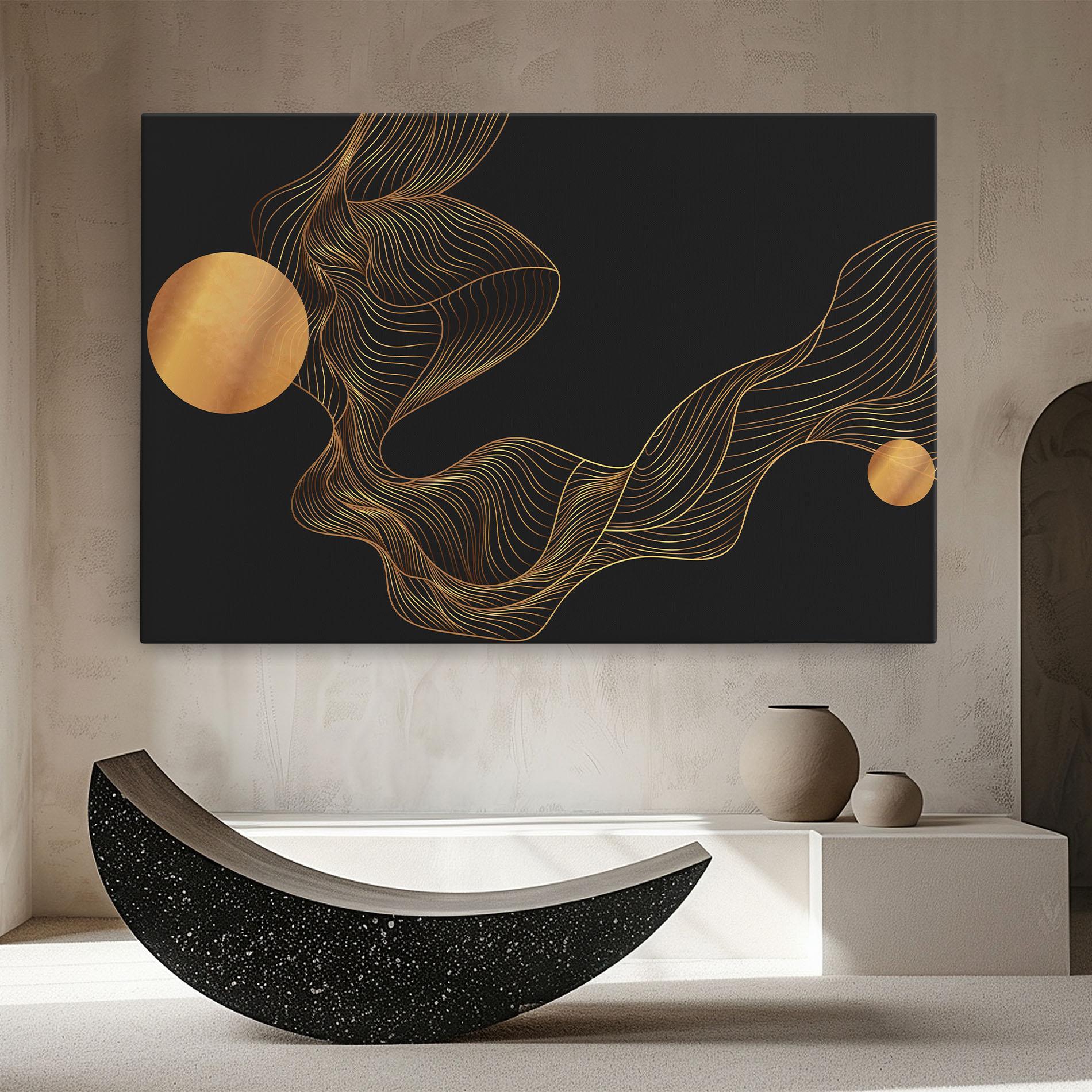 Tablou Canvas Frecventa Abstracta mockup 8