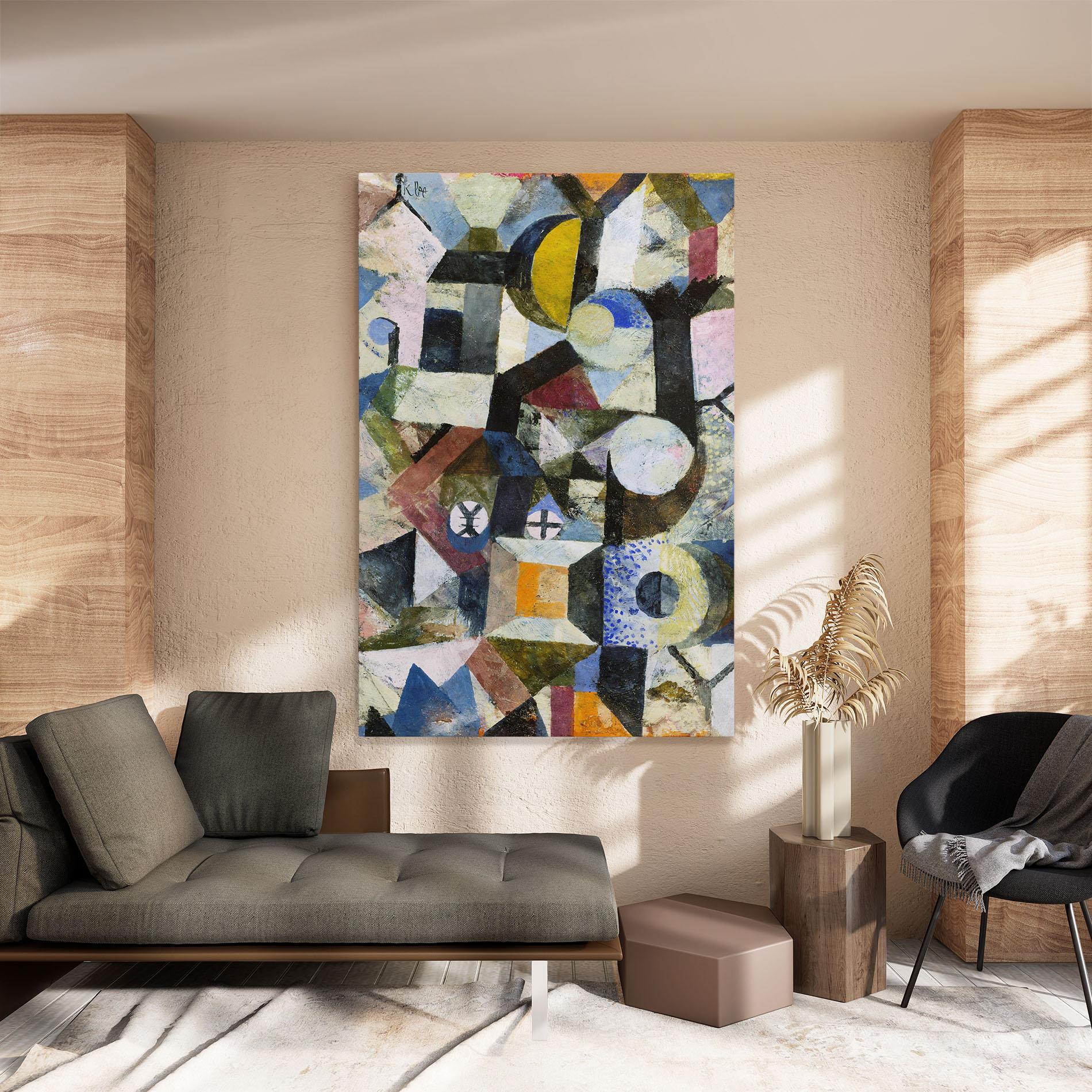 Tablou Canvas Abstract Geometric mockup 8