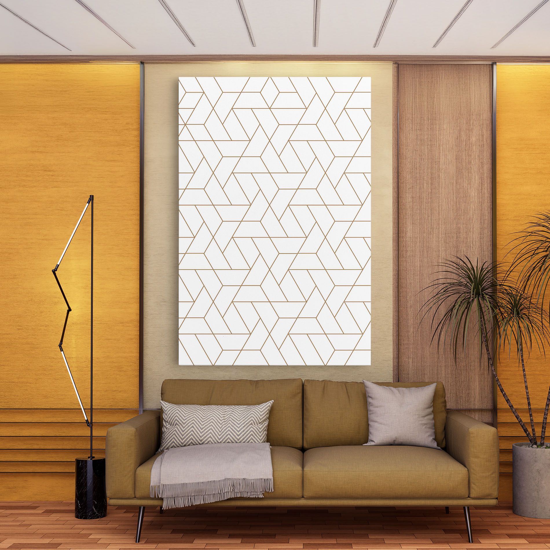 Triangular Shape mockup 9