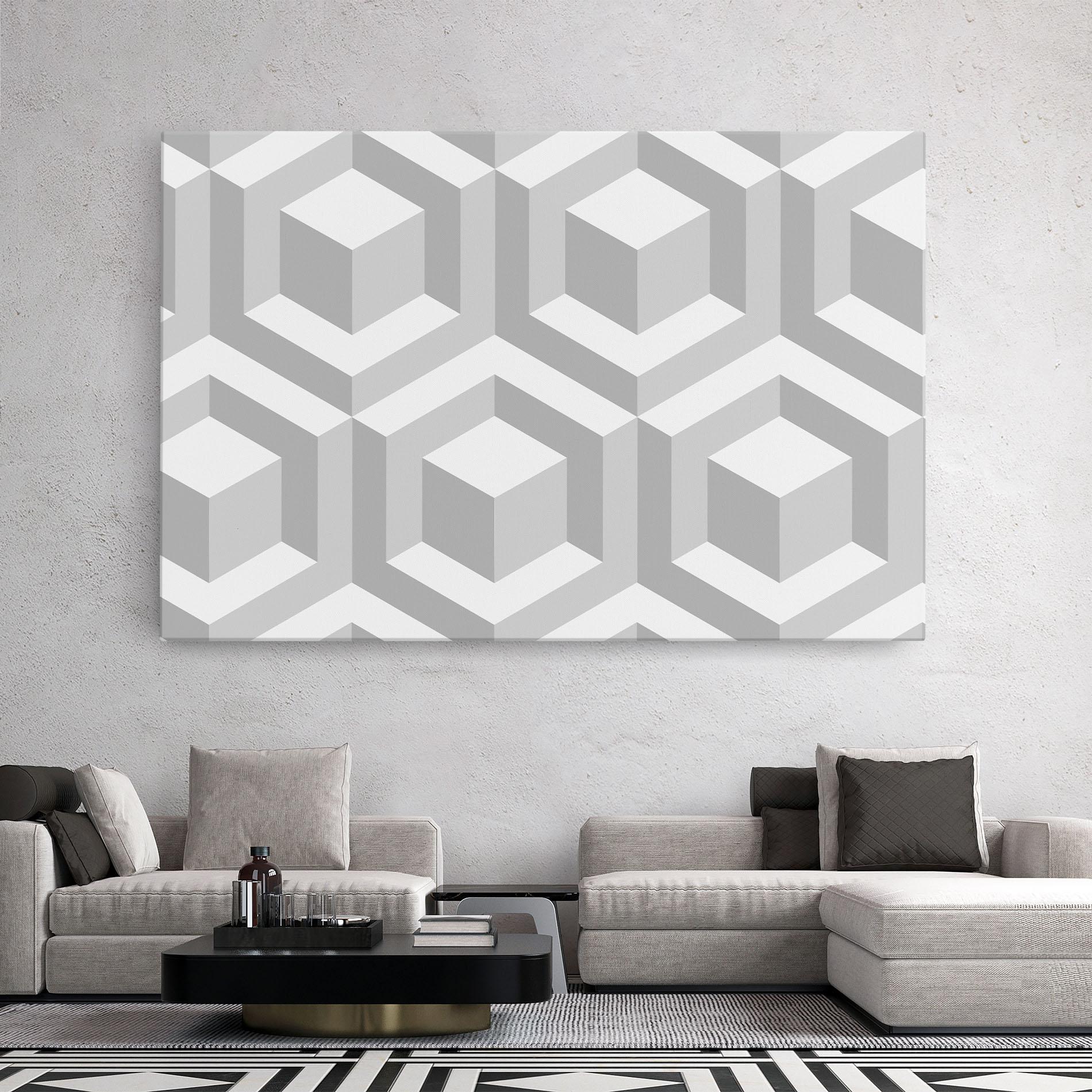 Tablou Canvas 3d Square mockup 2