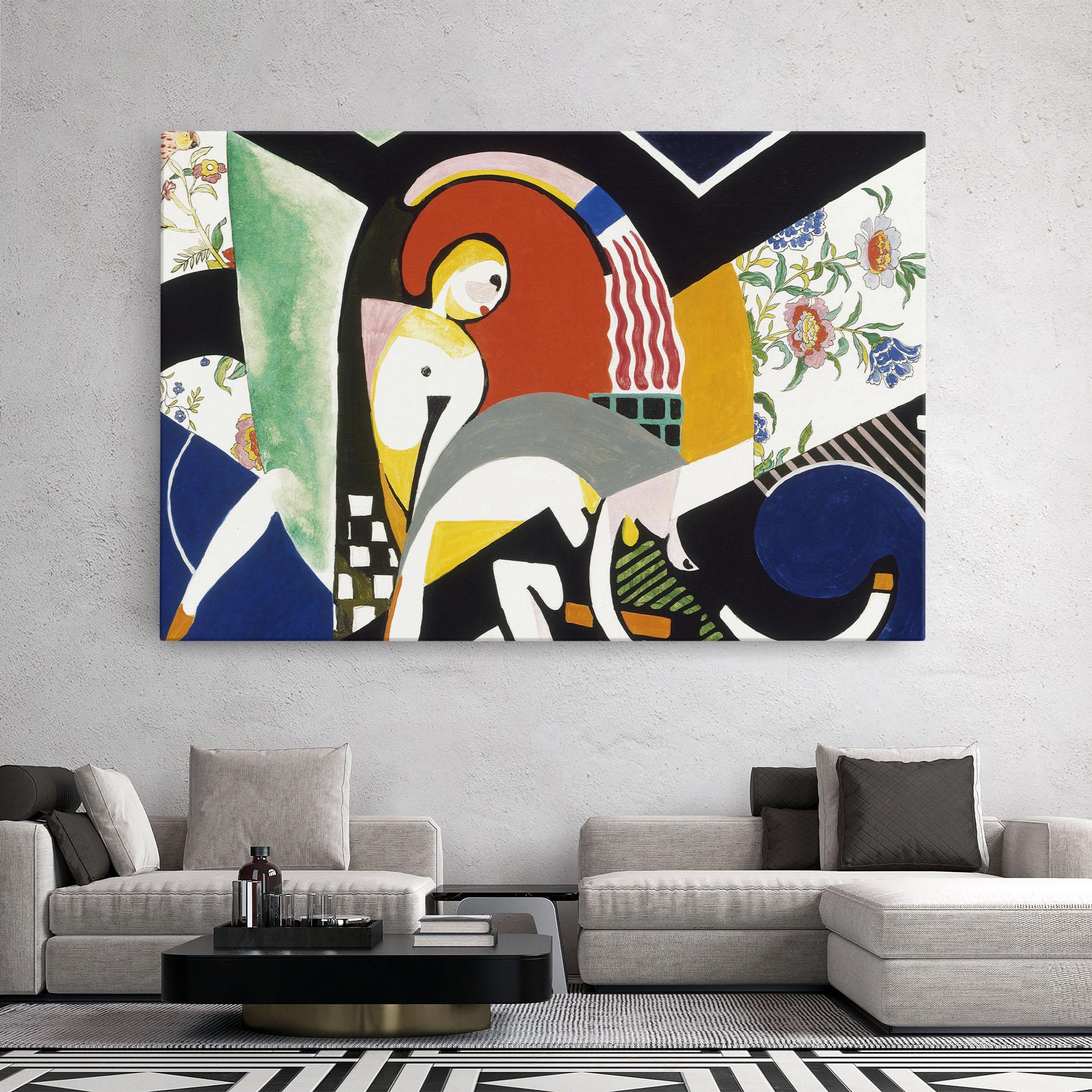 Tablou Canvas Woman Shape Mix mockup 2