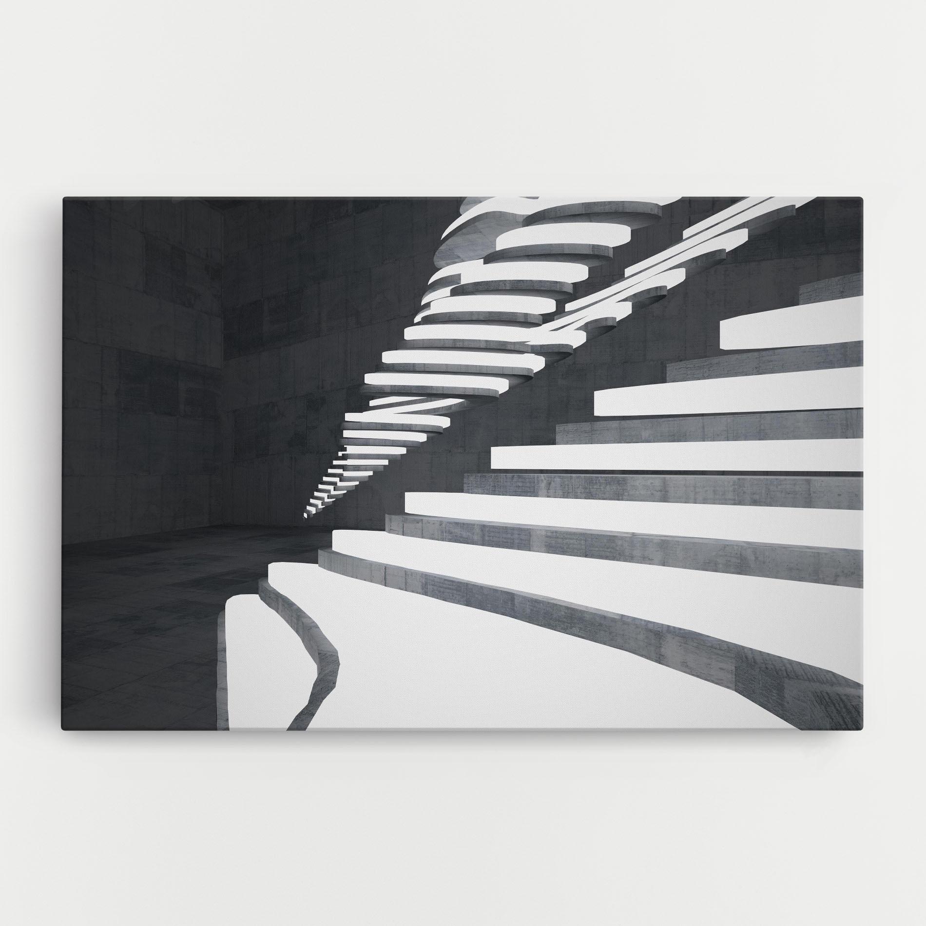 Tablou Canvas Concrete Architecture mockup 0