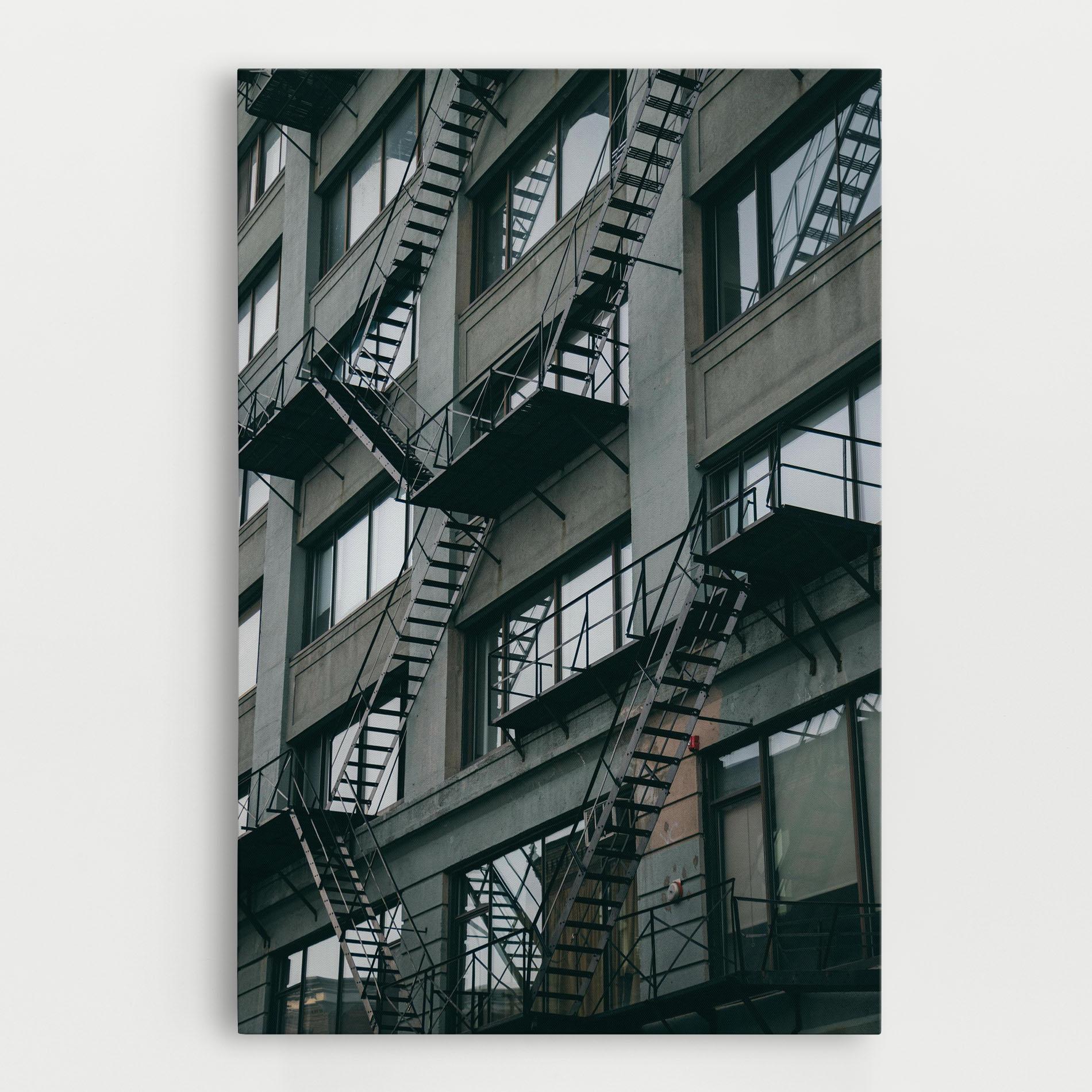 Tablou Canvas Building Stairs mockup 0