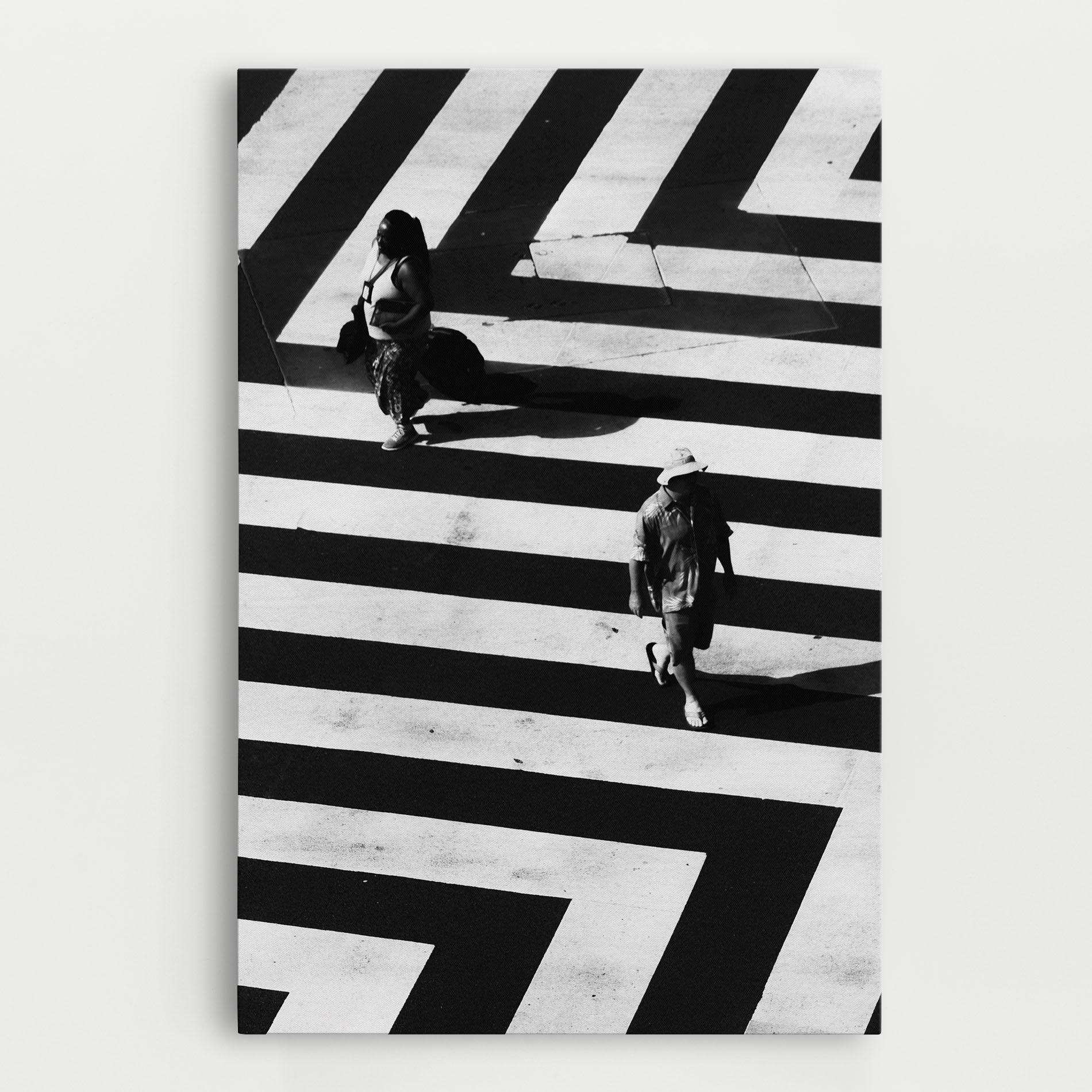 Tablou Canvas Walking On Lines mockup 0