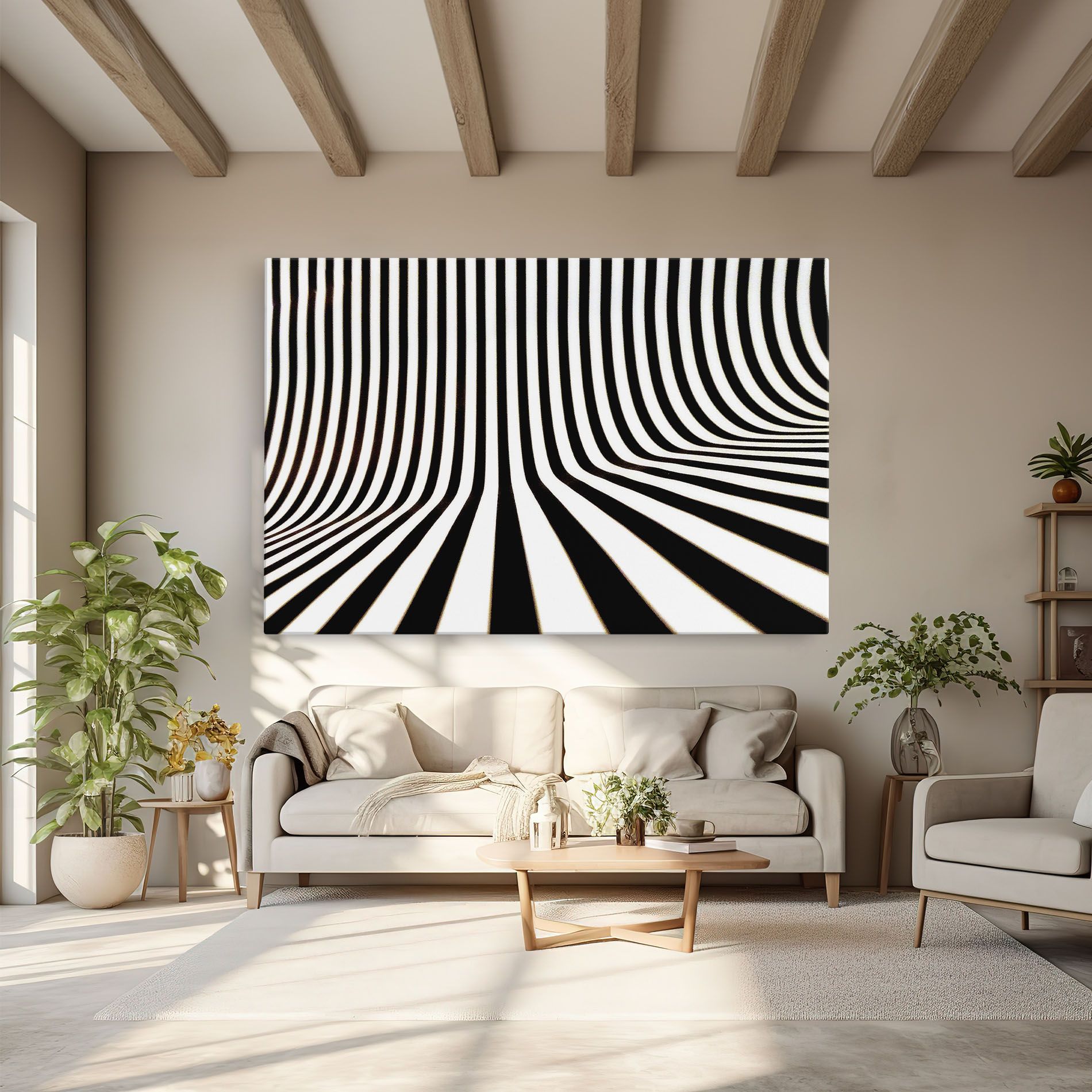 Black And White Illusion mockup 6