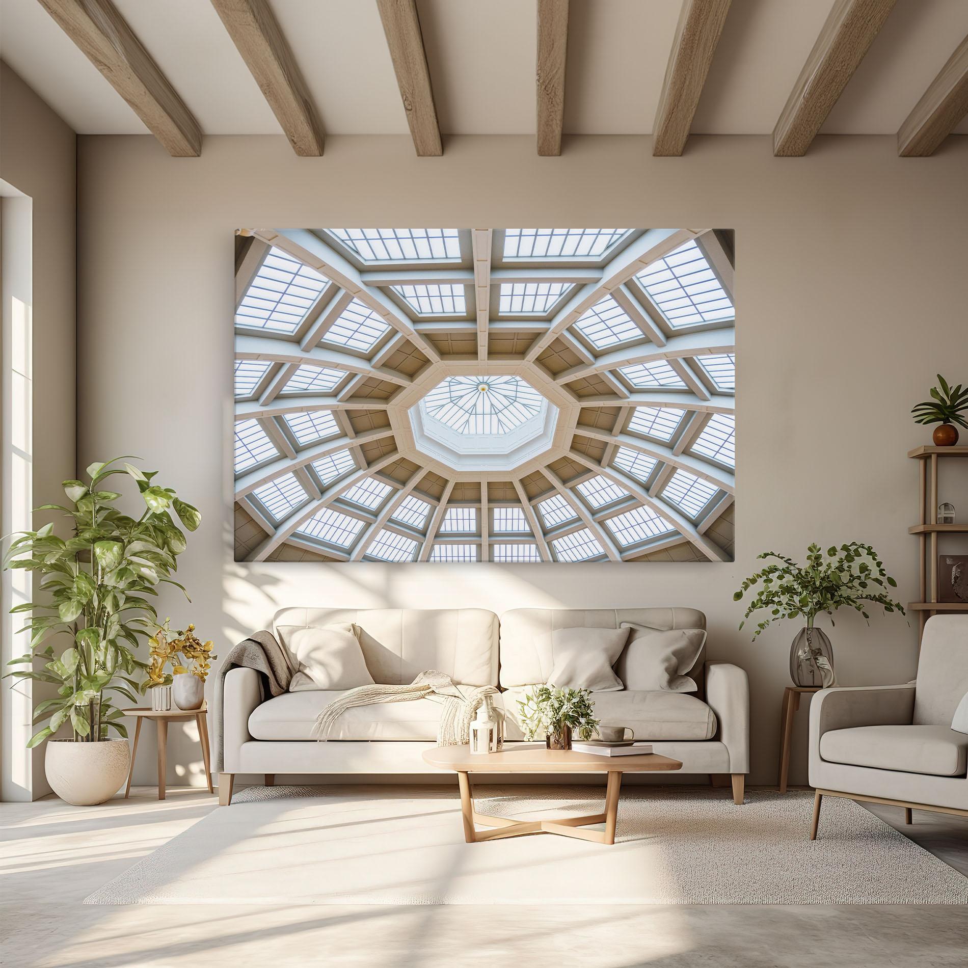Tablou Canvas Ceiling Dome mockup 6