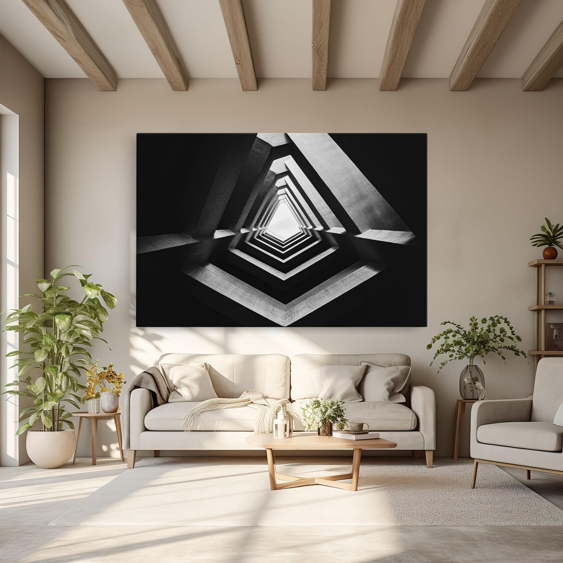 Tablou Canvas Dark Shadow mockup 6