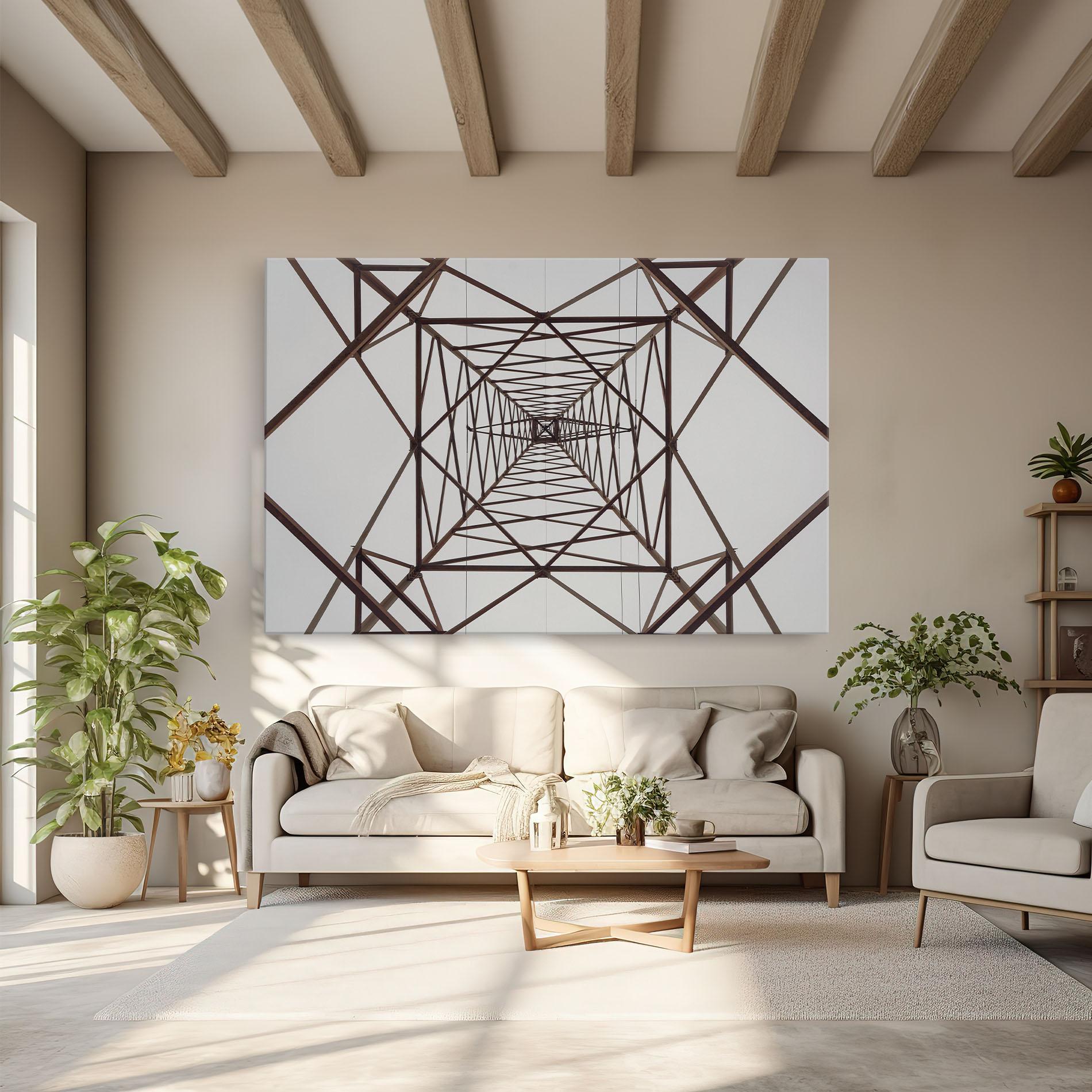 Tablou Canvas Geometric Pillar mockup 6