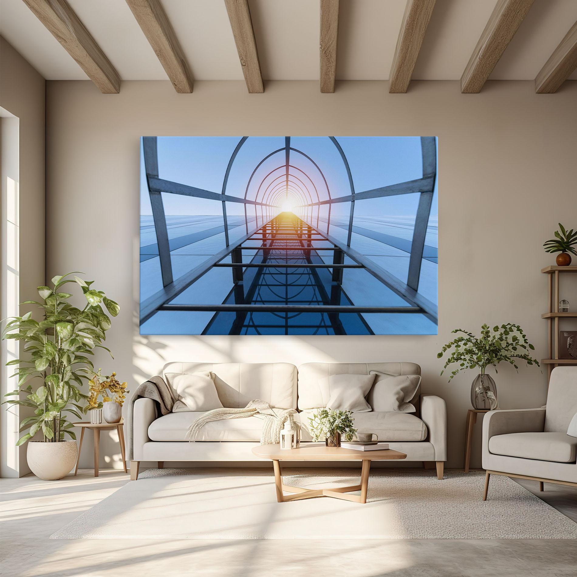 Tablou Canvas Heaven Concept Light mockup 6