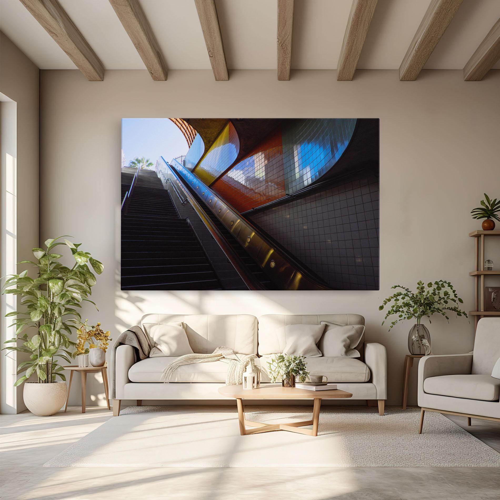 Tablou Canvas Up Stairs mockup 6