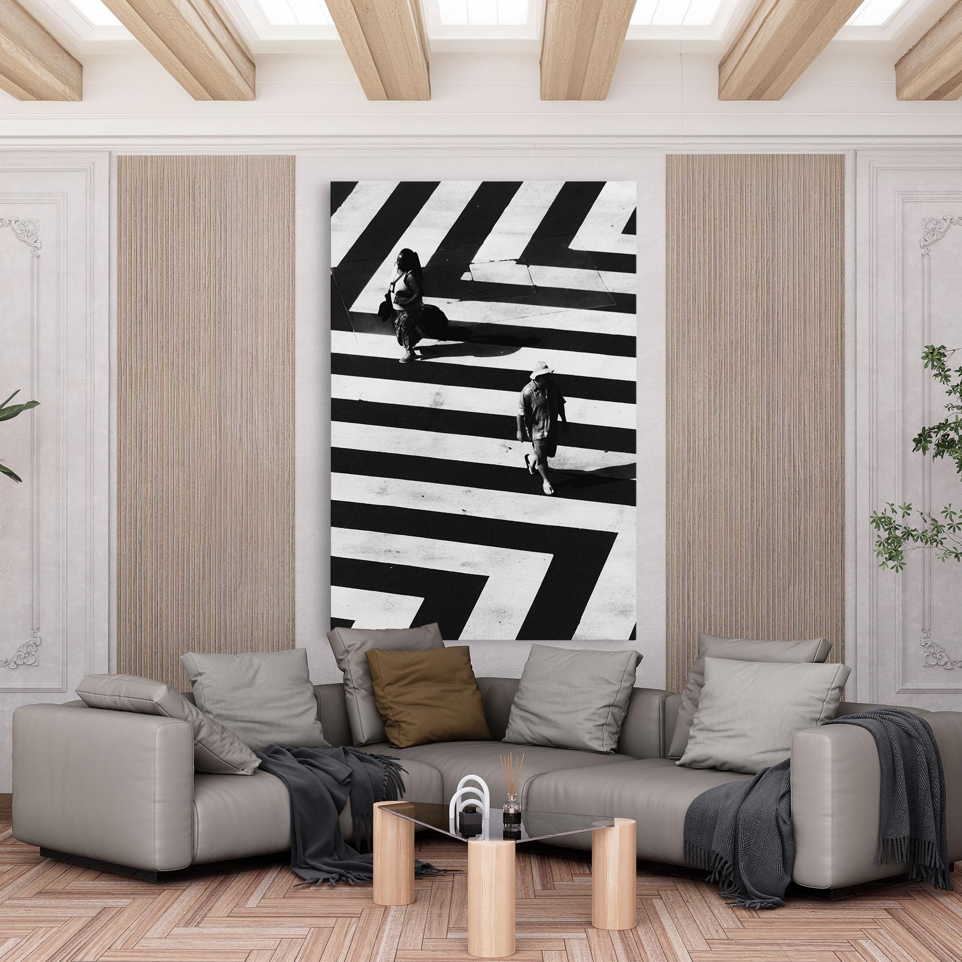 Tablou Canvas Walking On Lines mockup 6