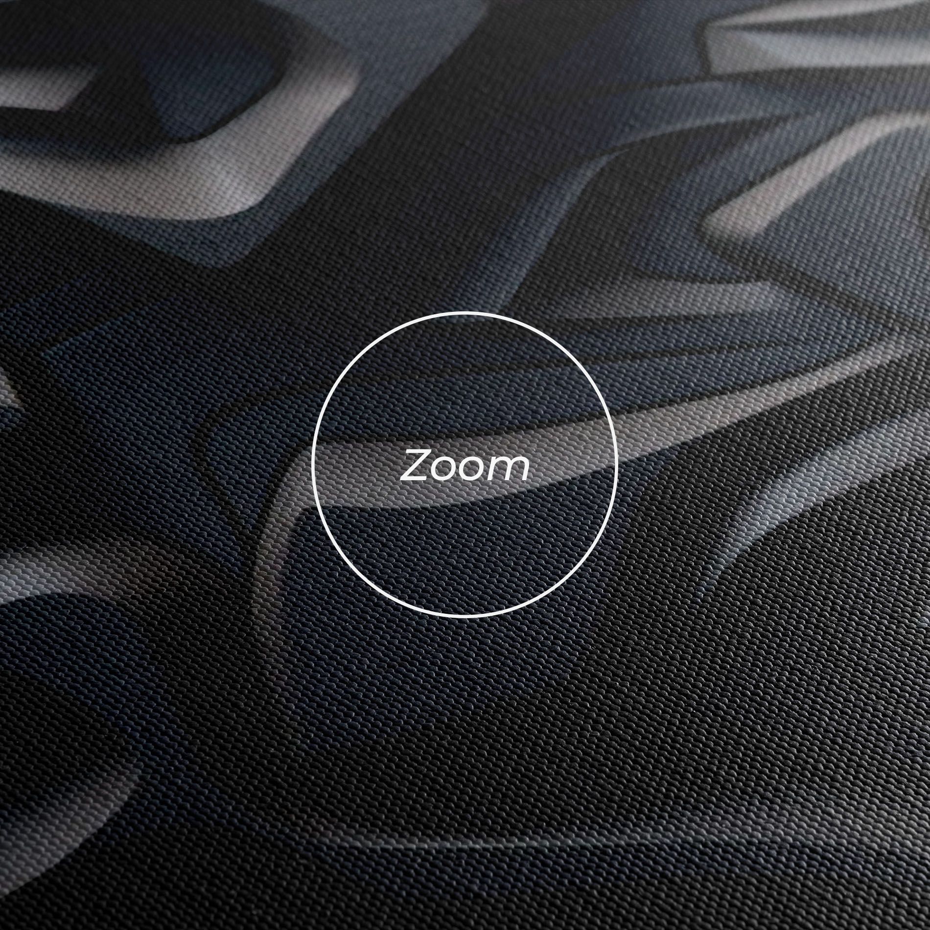 Black 3d Lines mockup 3