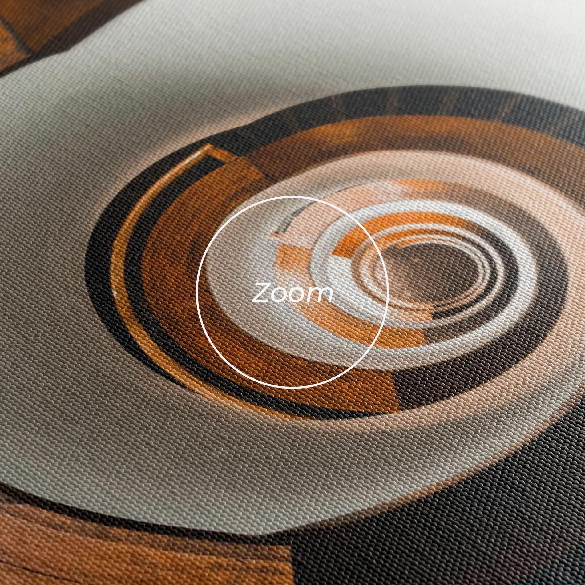 Tablou Canvas Black Spiral Stairs mockup 3