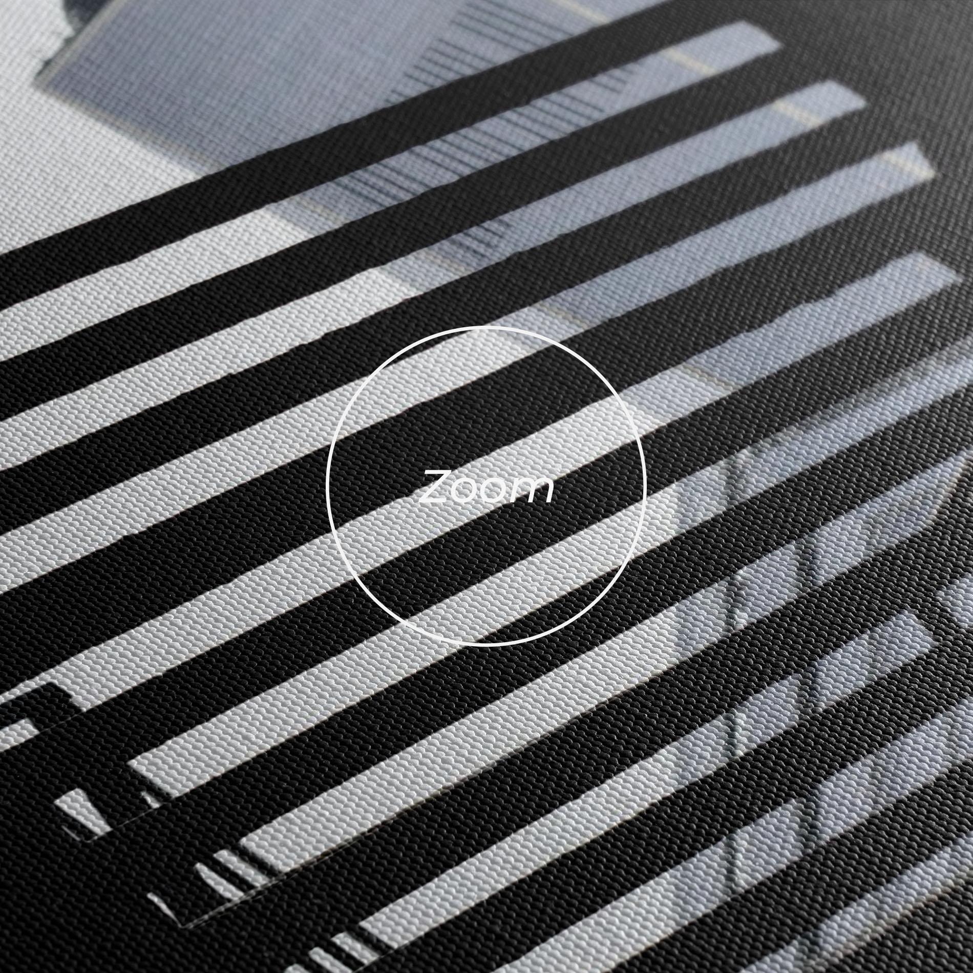 Tablou Canvas Black Stairs Floating mockup 3