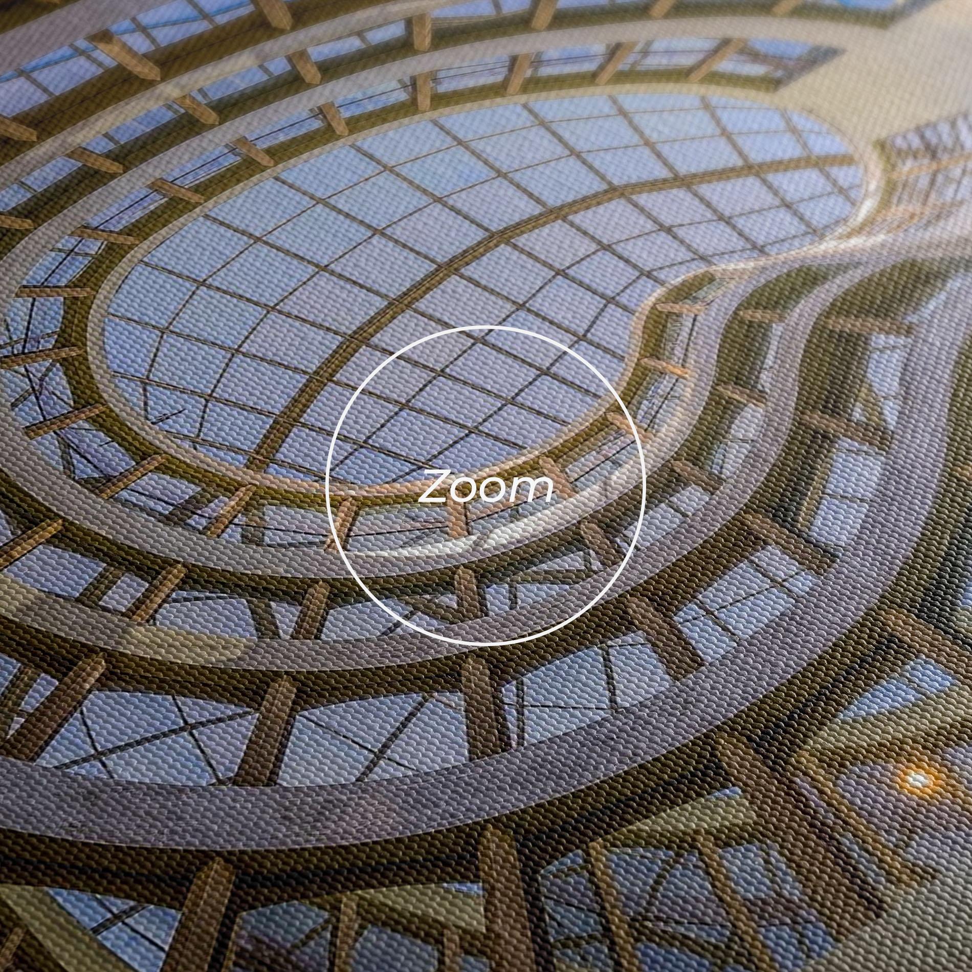 Tablou Canvas Glass Building mockup 3