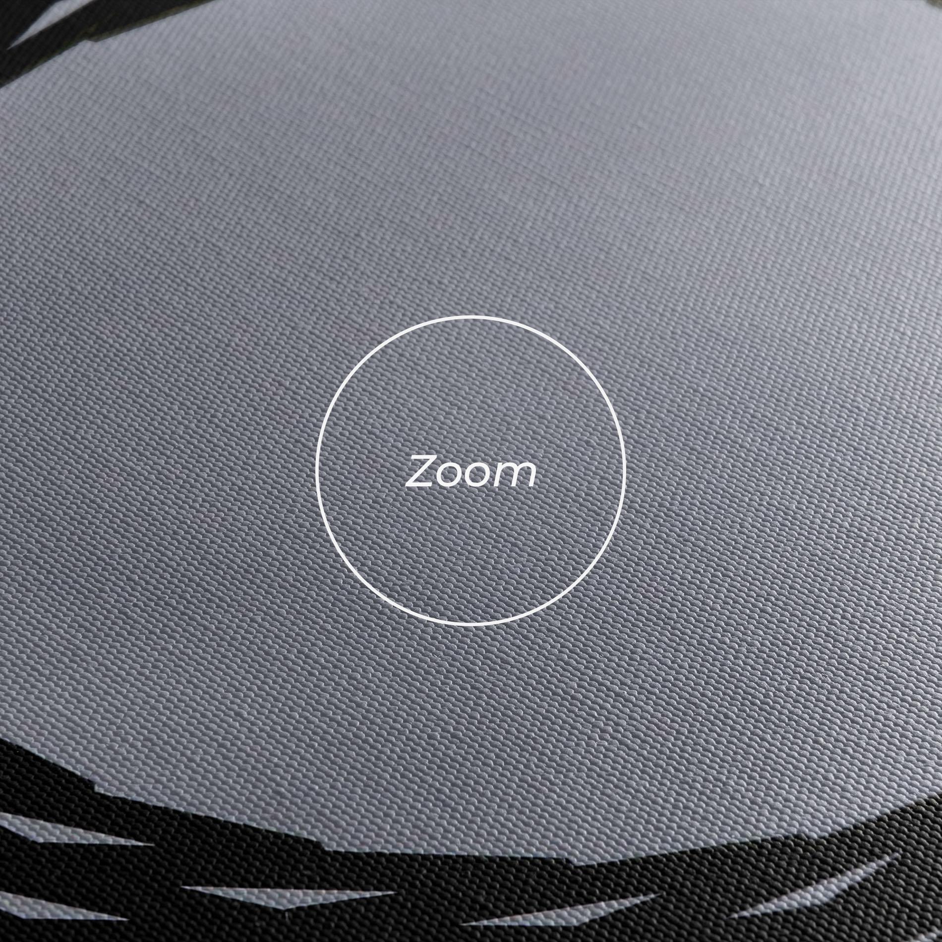 Tablou Canvas Grey Circle Lines mockup 3