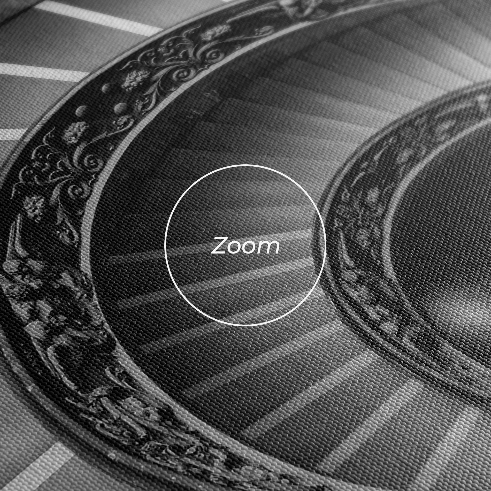 Tablou Canvas Grey Spiral mockup 3