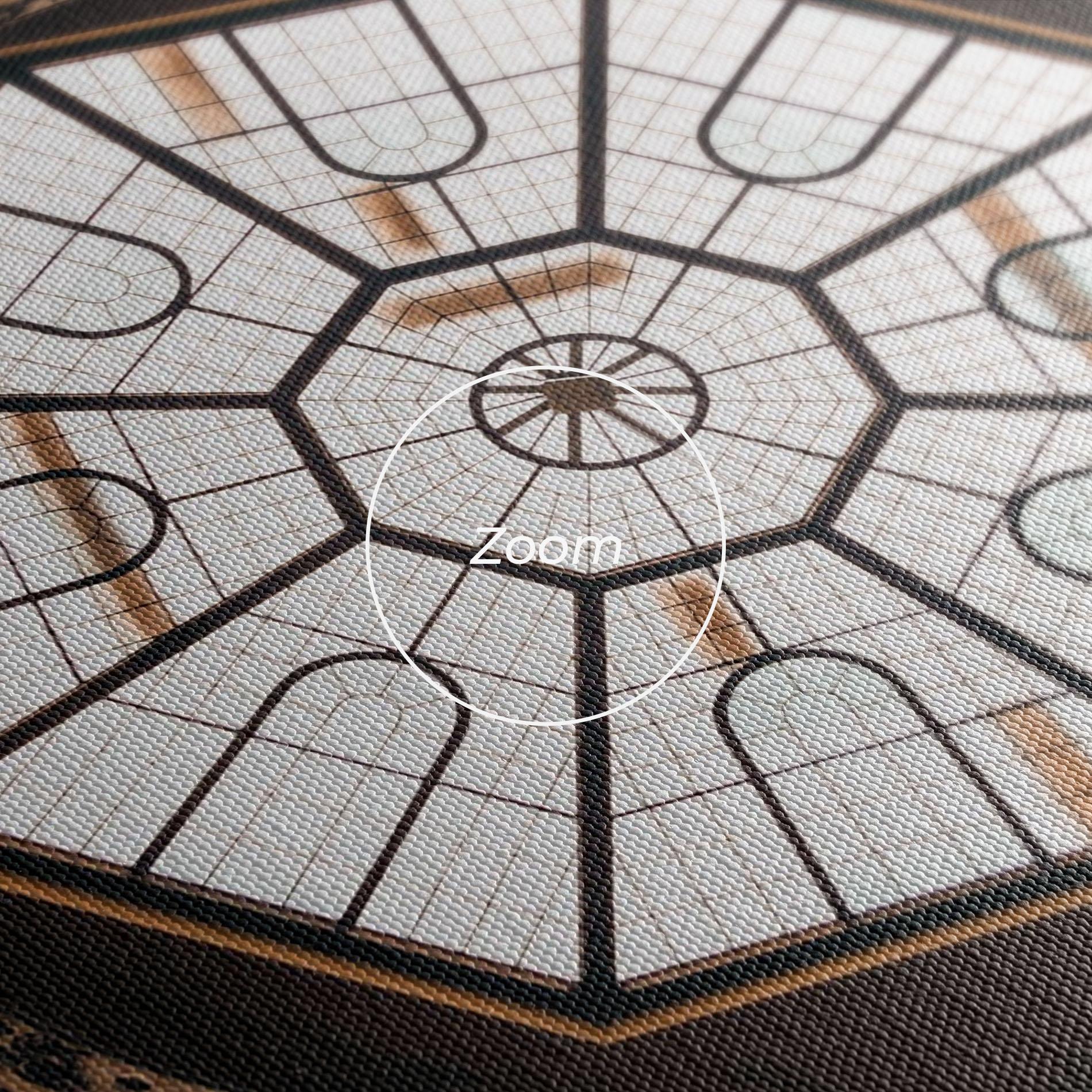 Tablou Canvas Museum Ceiling Daytime mockup 3