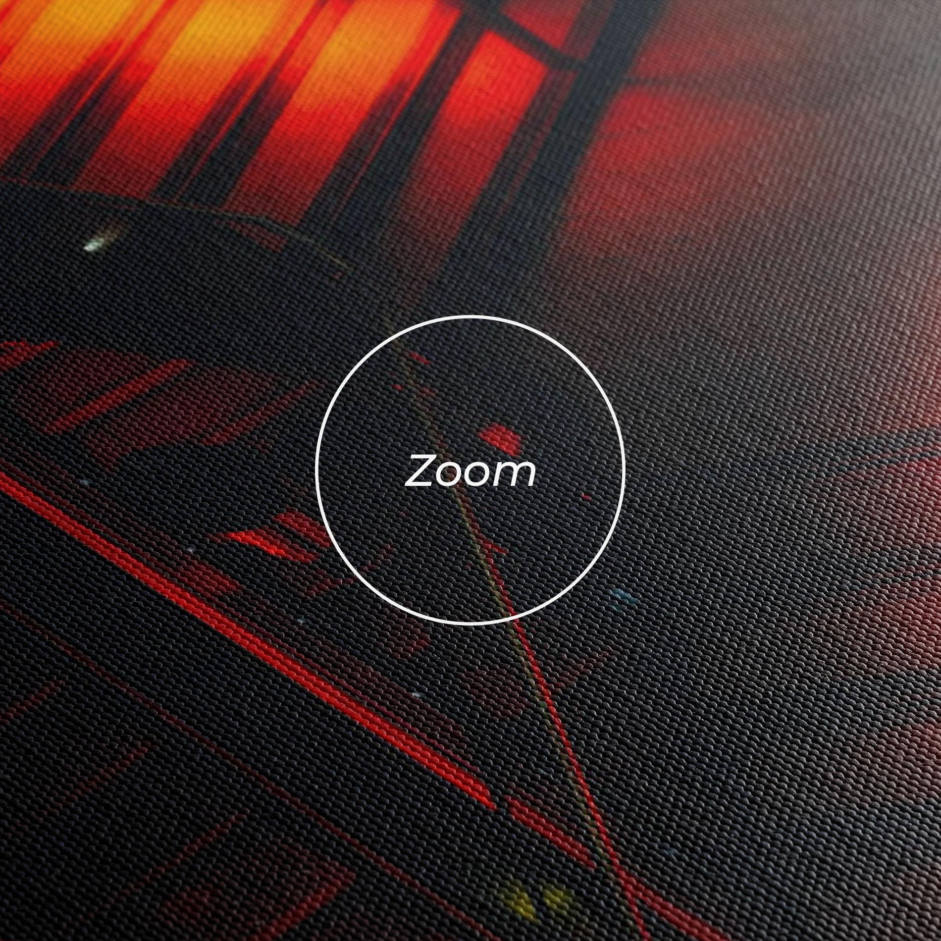 Tablou Canvas Orange Light Stairs mockup 3