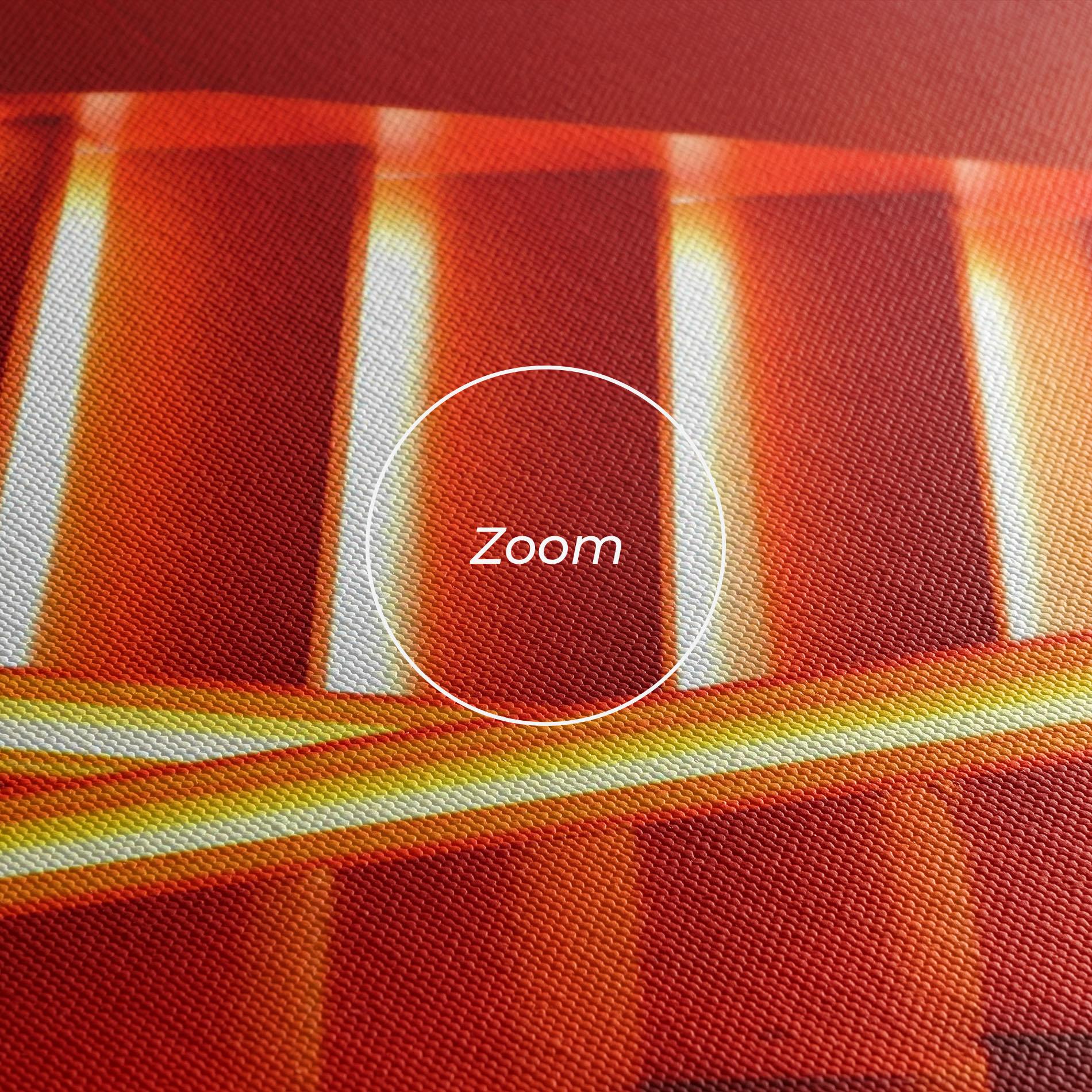 Tablou Canvas Orange Stairs mockup 3