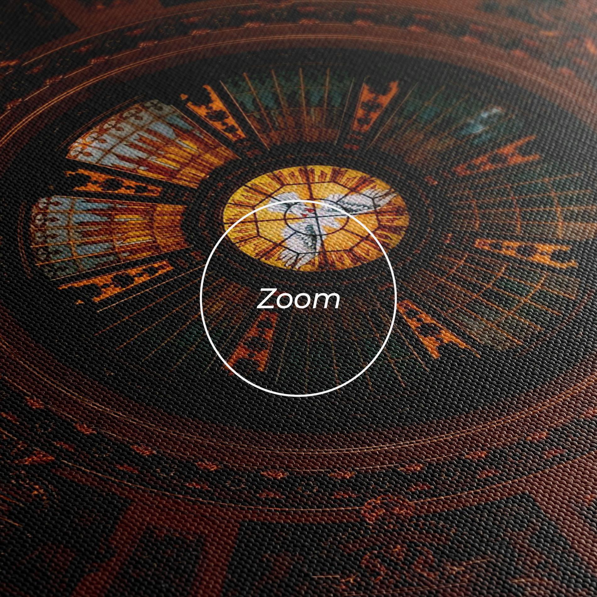 Tablou Canvas Painted Ceiling mockup 3