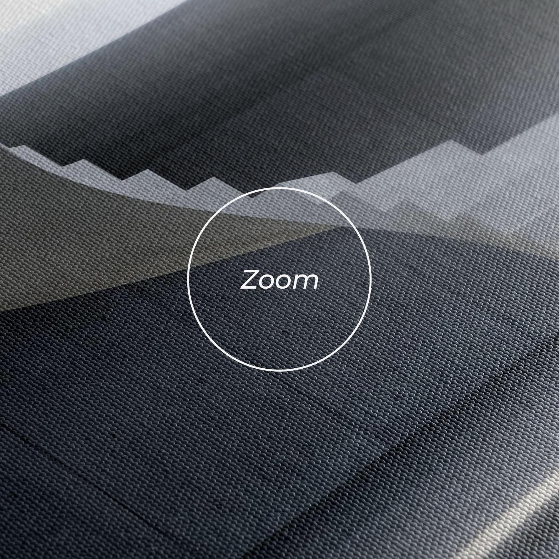 Tablou Canvas Spiral White Staircase mockup 3