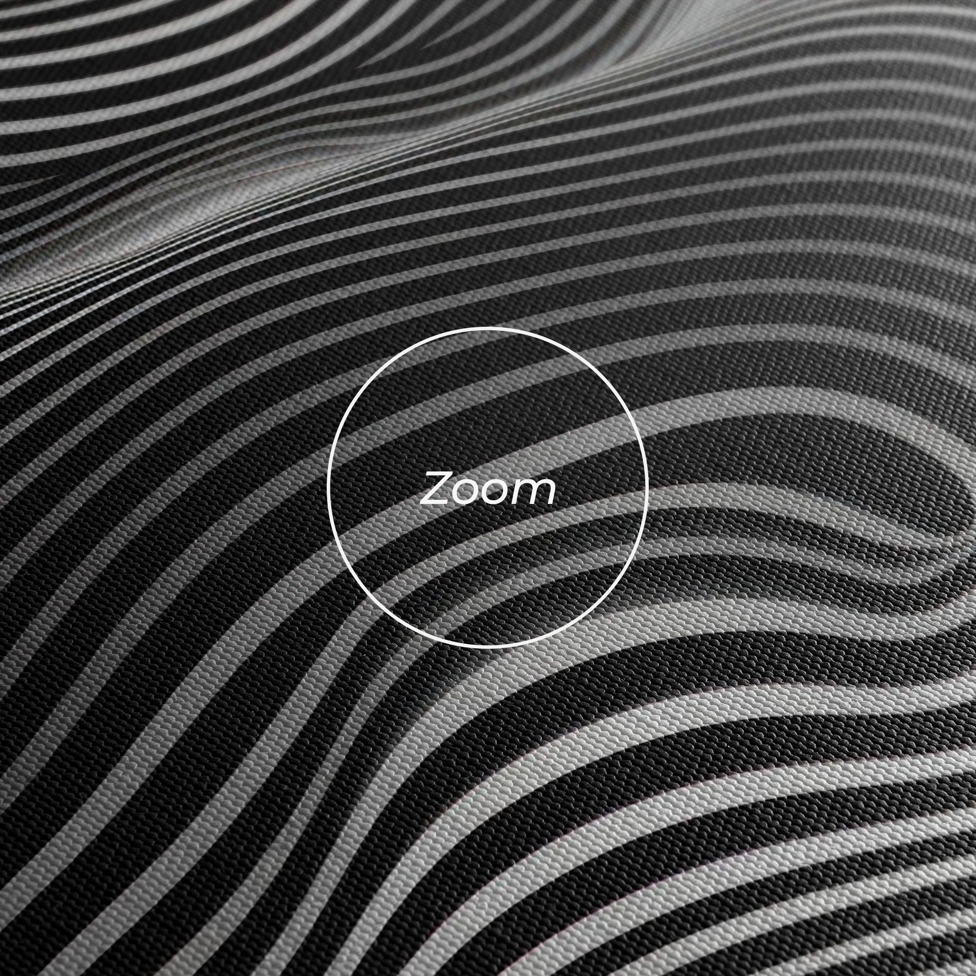 White Black Lines Wave mockup 3