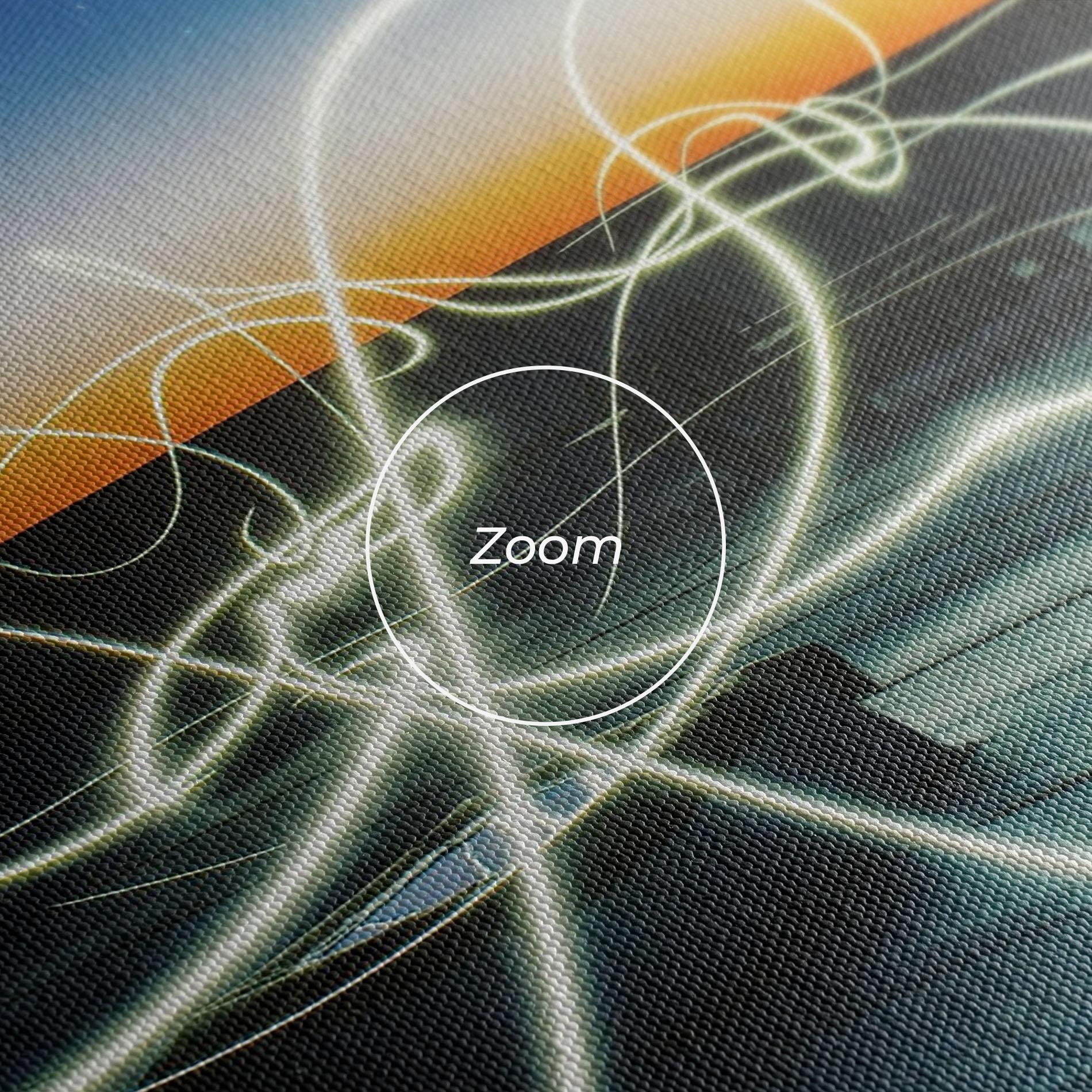 Tablou Canvas White Light Floating mockup 3