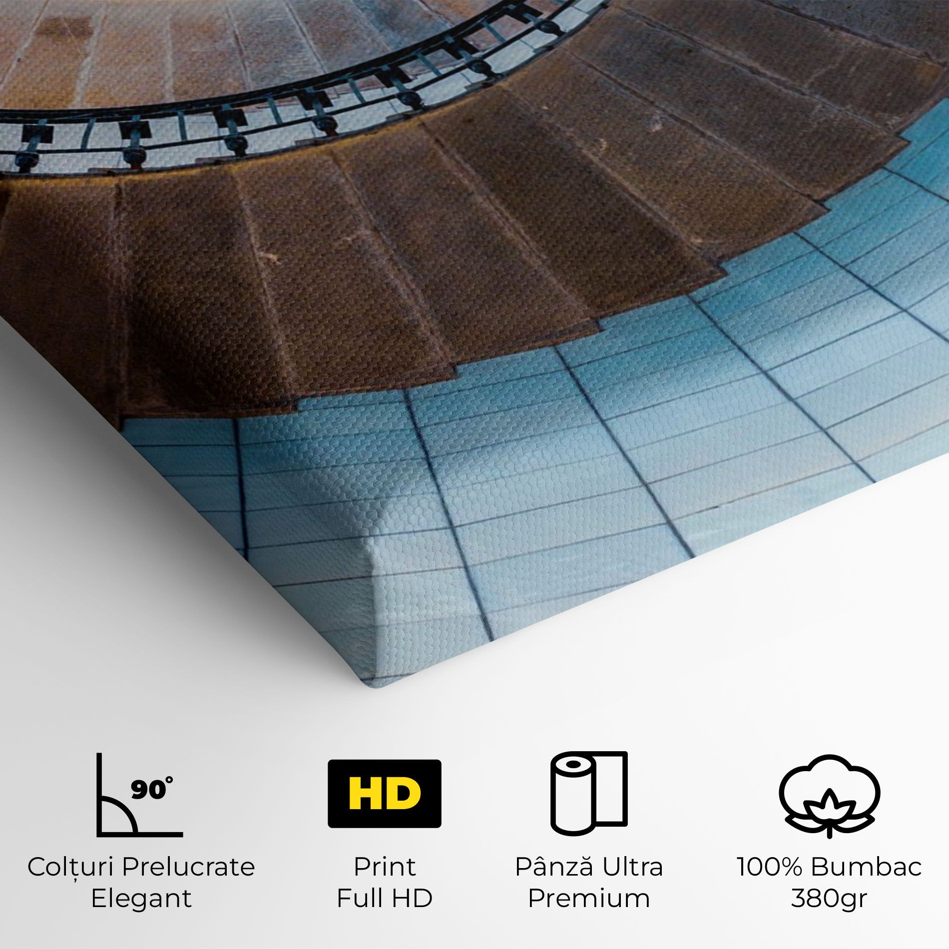 Blue Opaline Stairs mockup 4