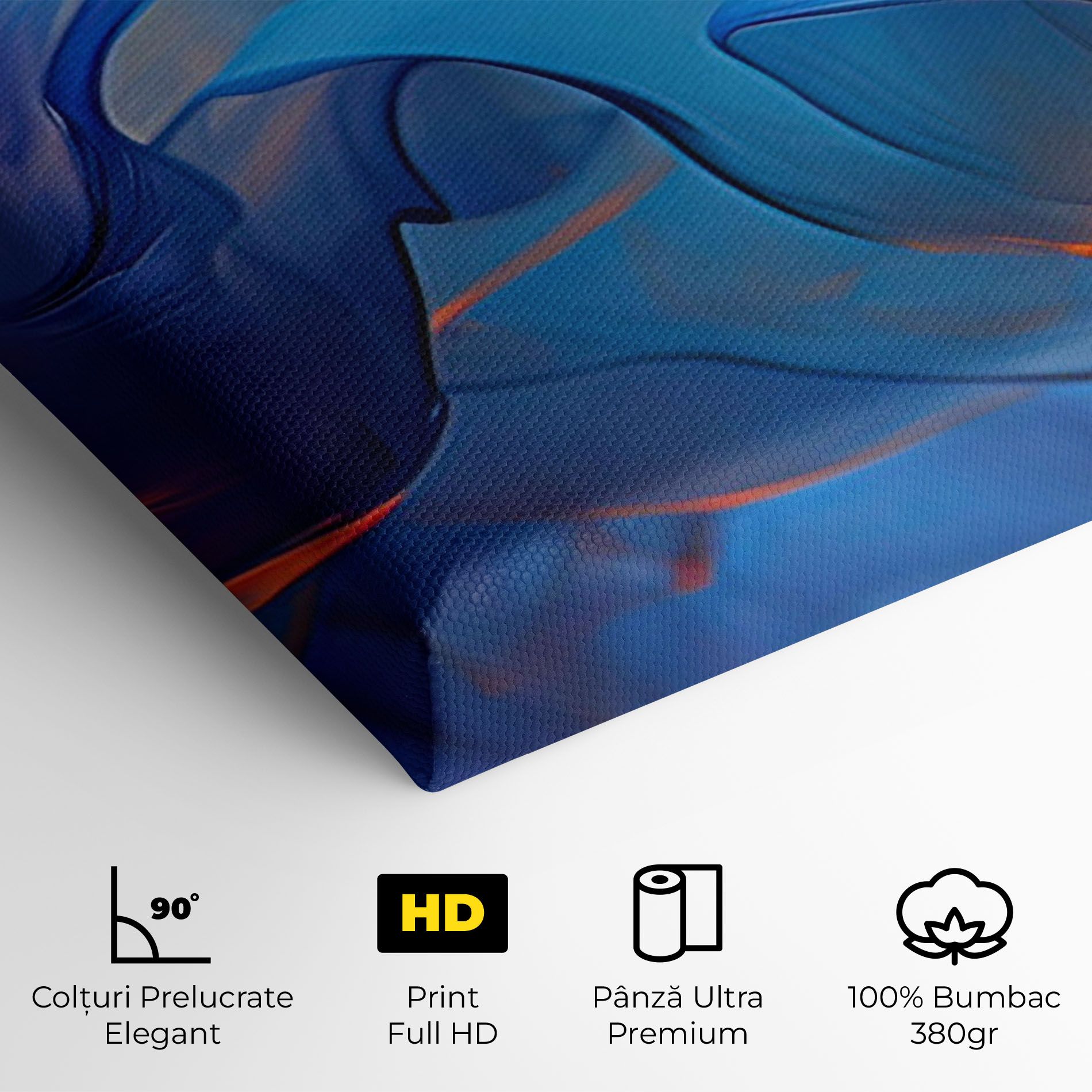 Blue Orange Floating mockup 4