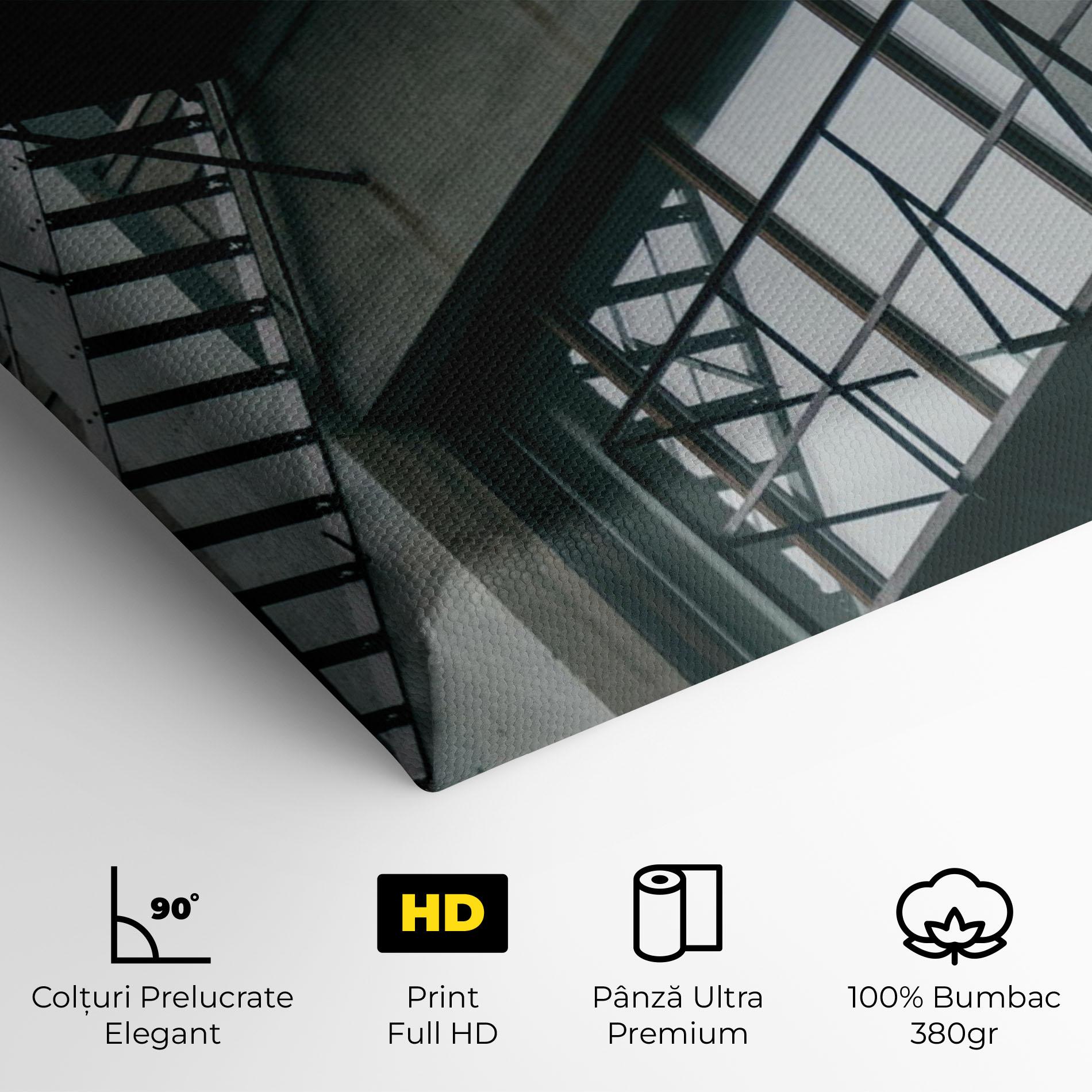 Tablou Canvas Building Stairs mockup 4