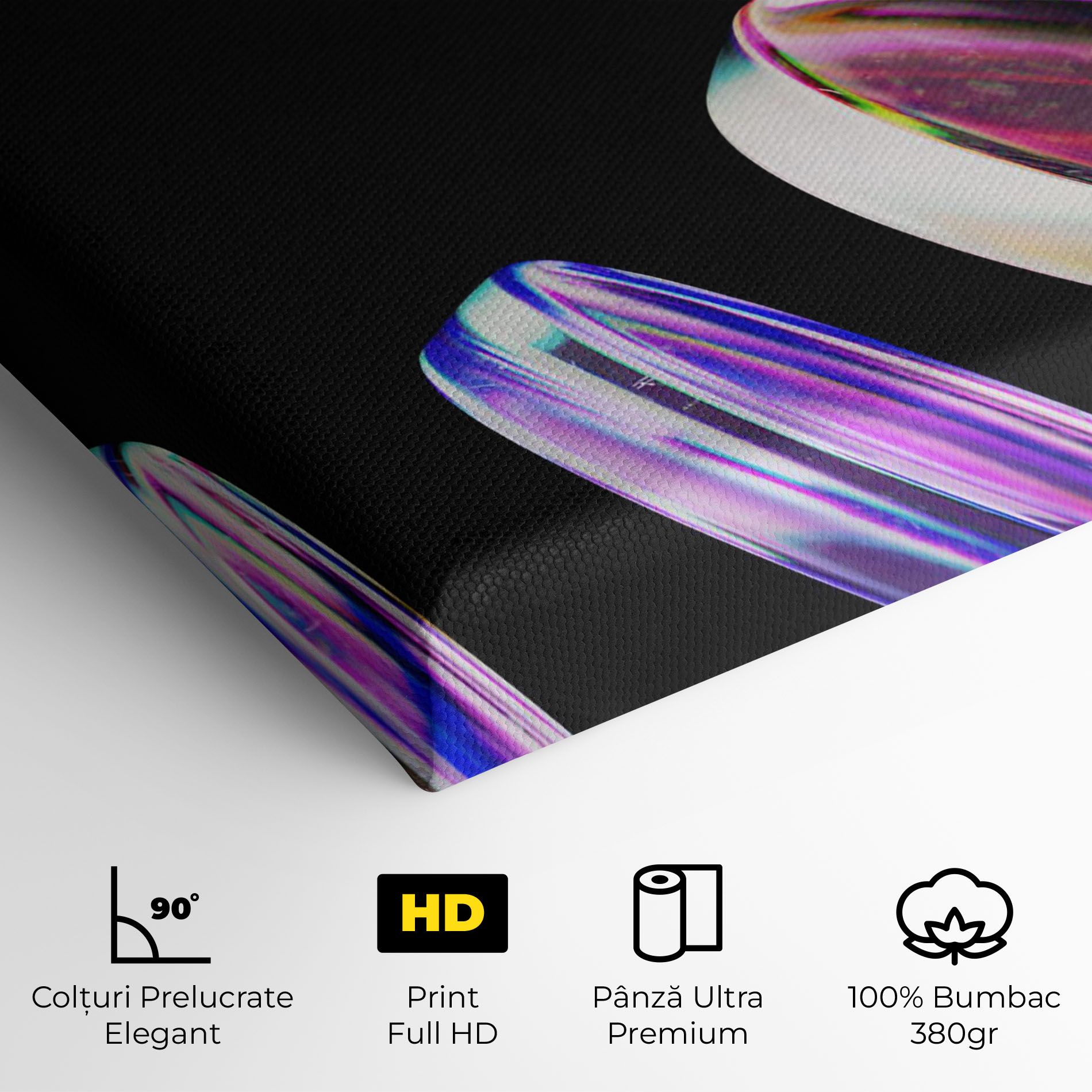 Circle Glass Floating mockup 4