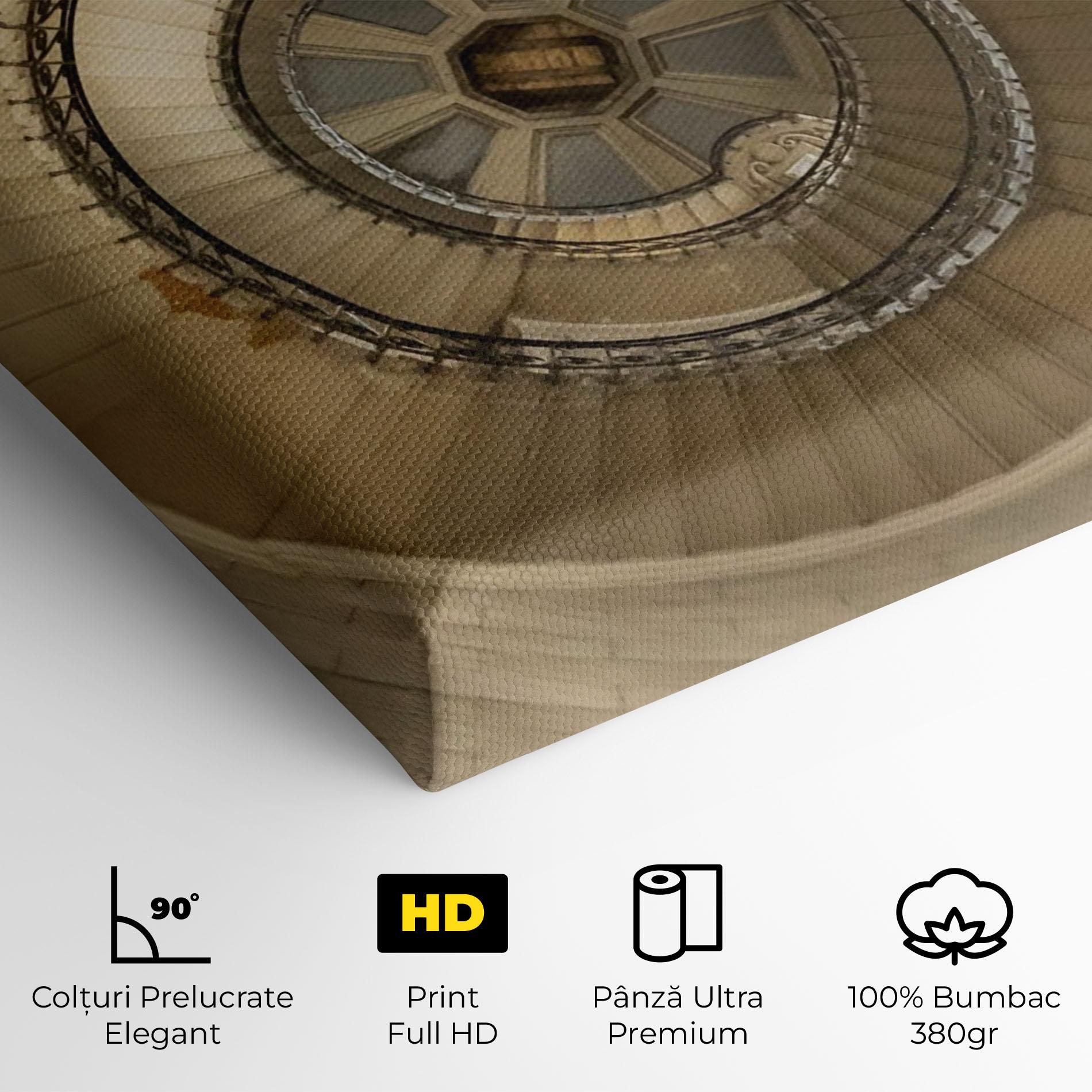 Tablou Canvas Cream Down Stairs mockup 4