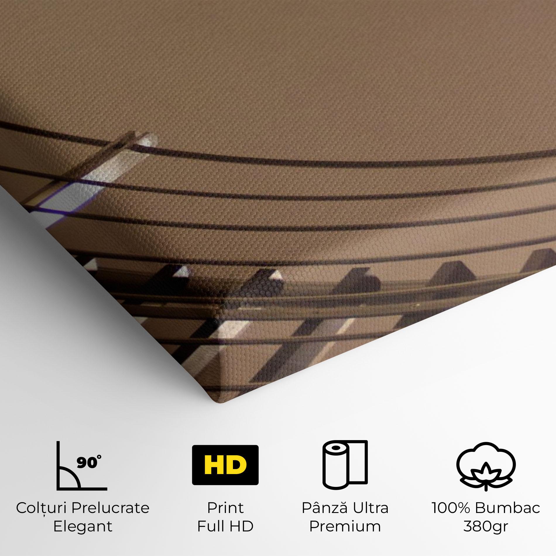 Tablou Canvas Cream Stairs mockup 4