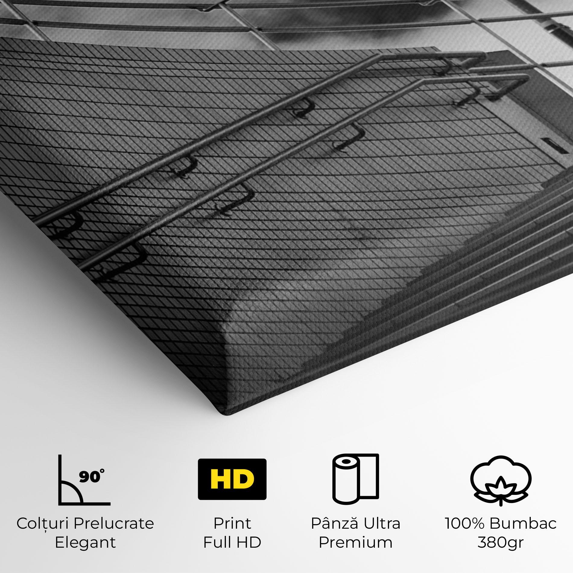 Tablou Canvas Grey Up Stairs mockup 4