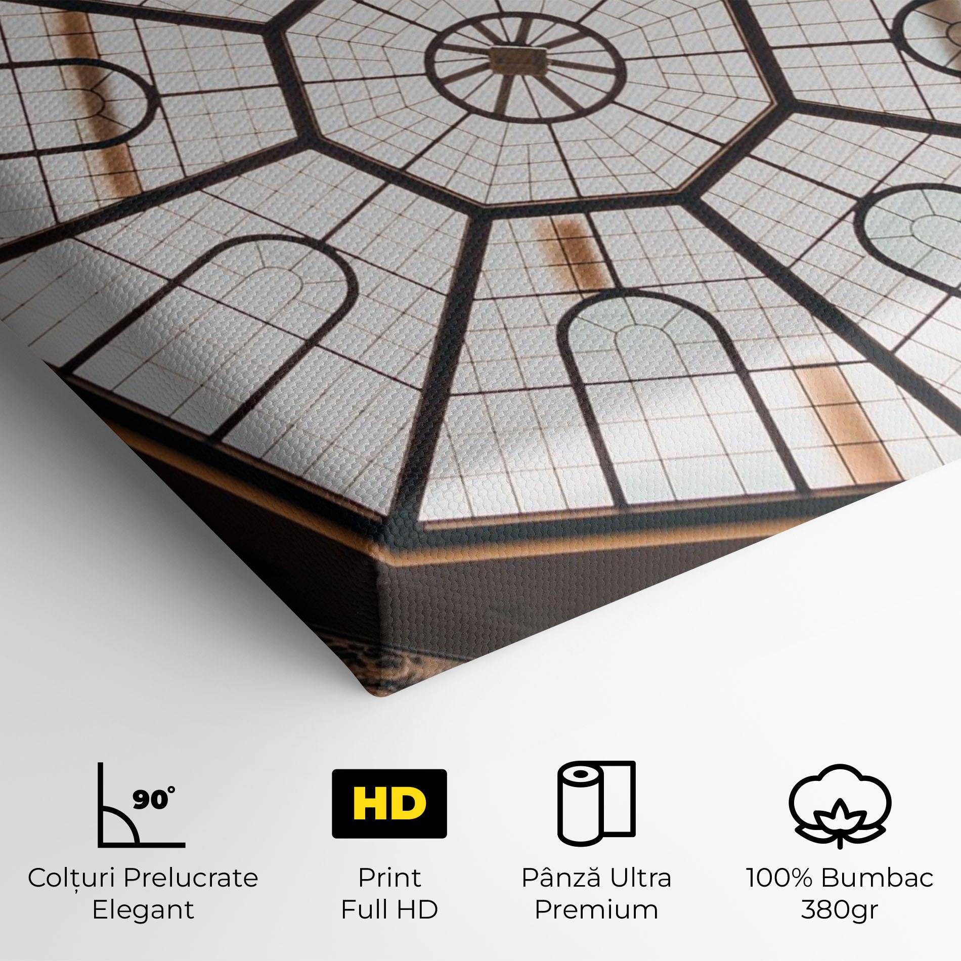 Tablou Canvas Museum Ceiling Daytime mockup 4