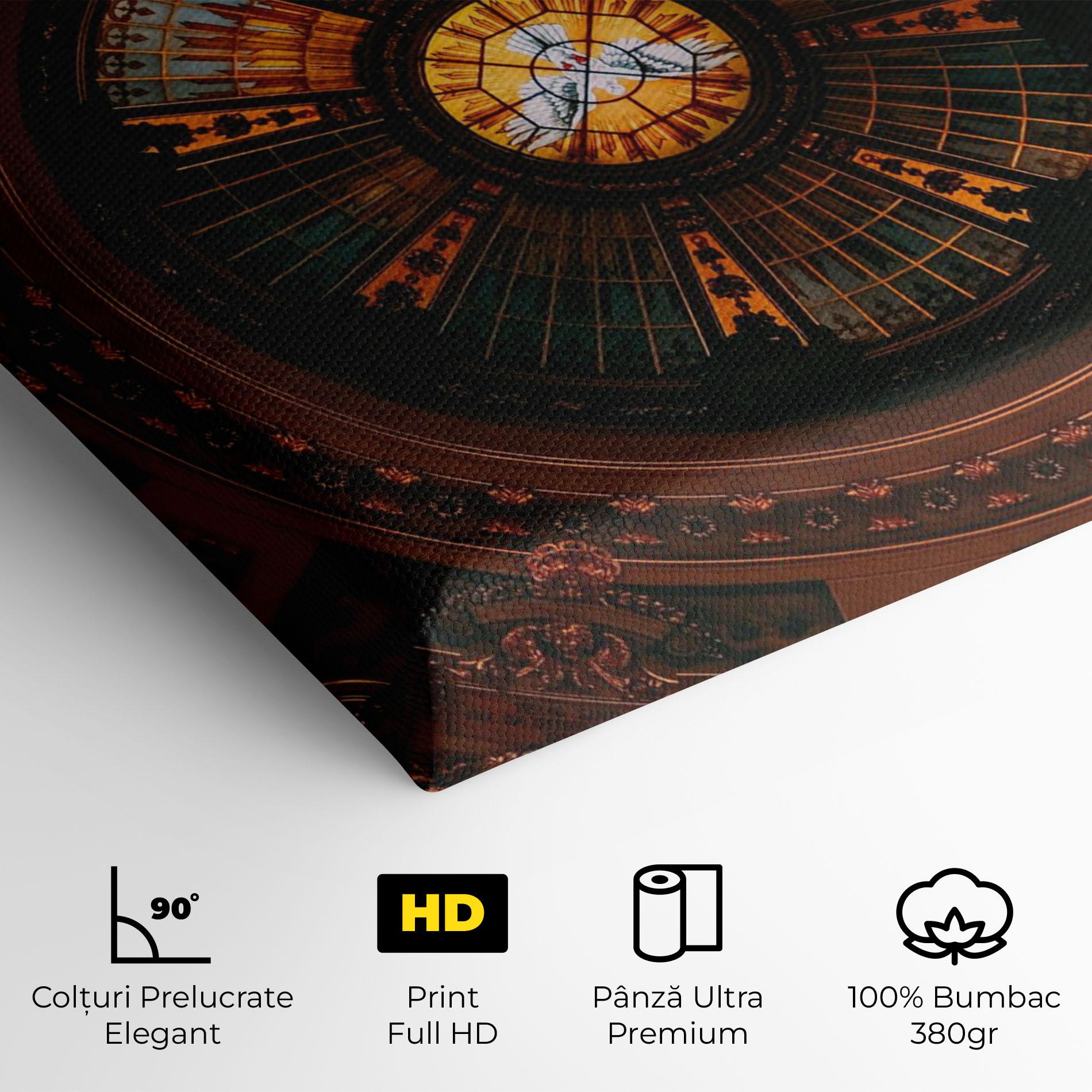 Tablou Canvas Painted Ceiling mockup 4