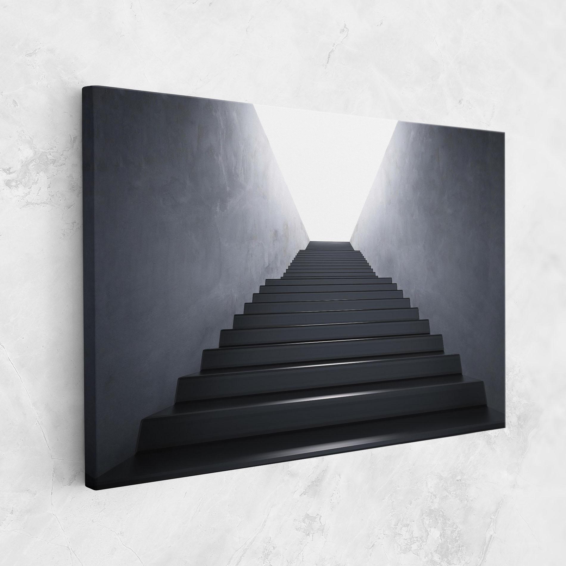 Tablou Canvas Empty Staircase mockup 1