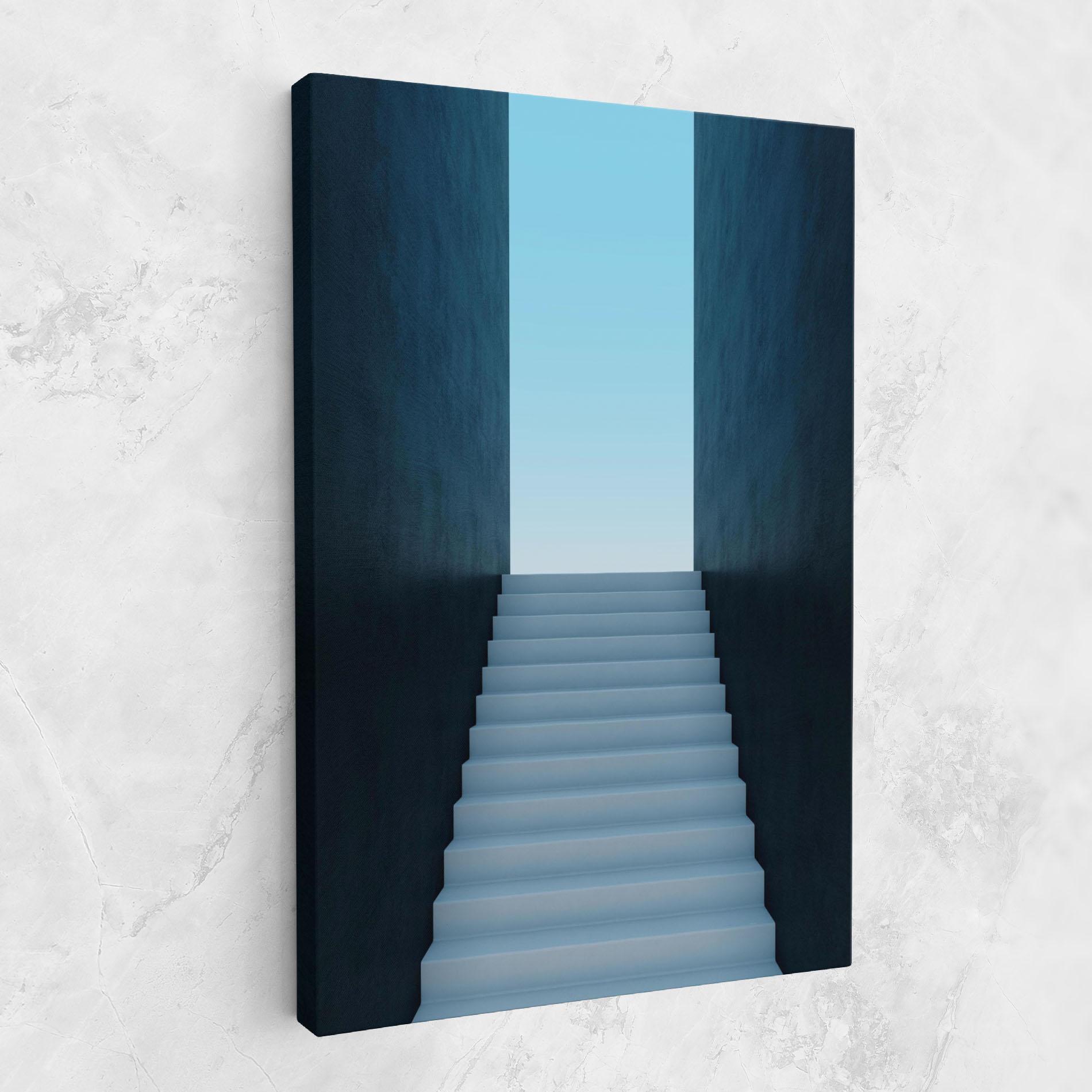 Tablou Canvas Forward Stairs mockup 1