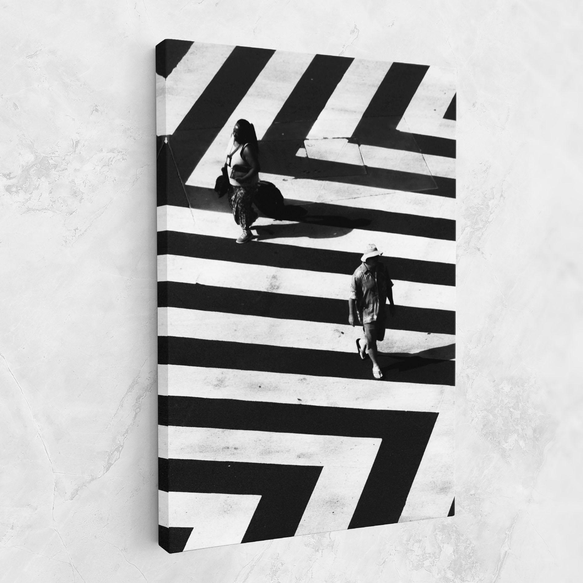 Tablou Canvas Walking On Lines mockup 1