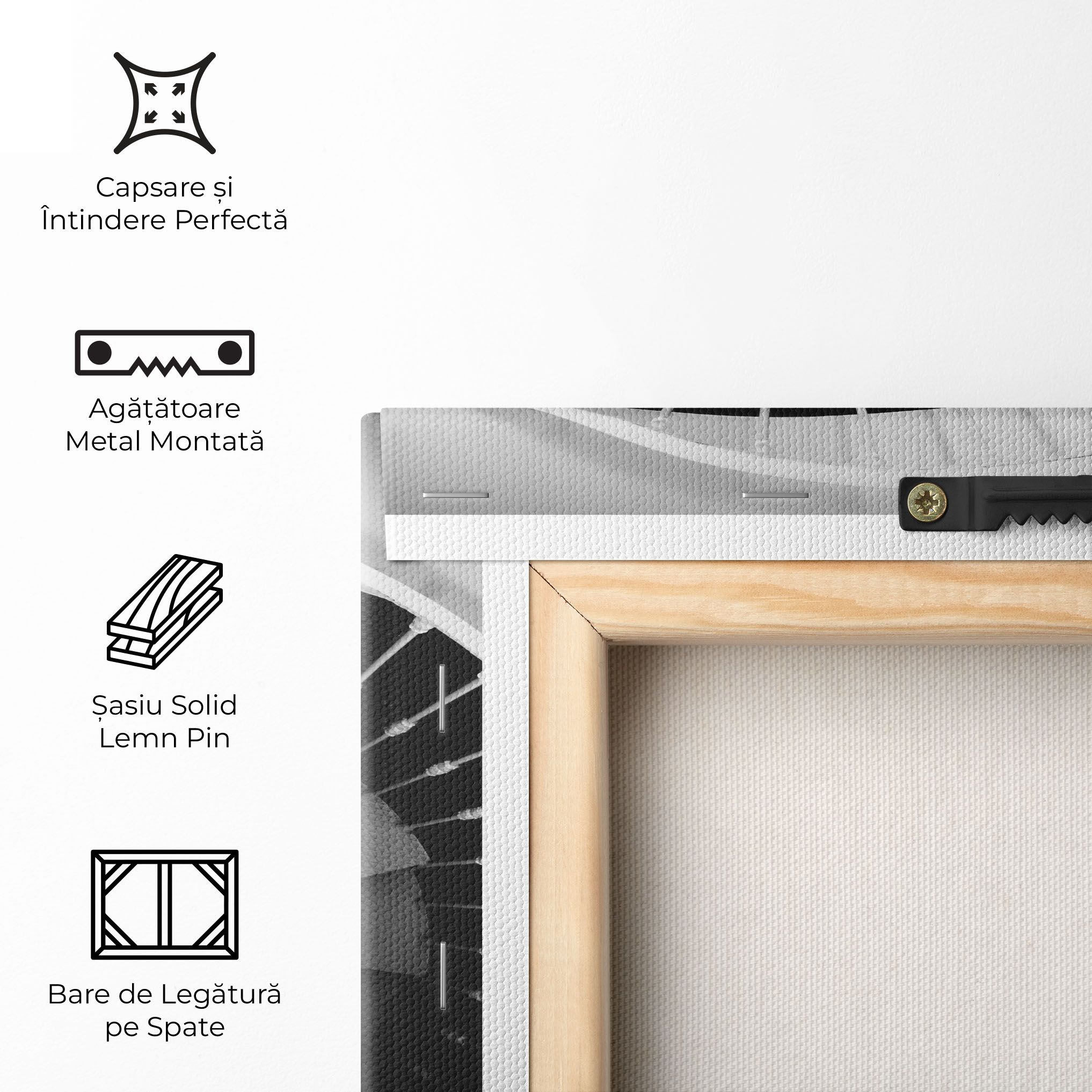 Black Circle Stairs mockup 5