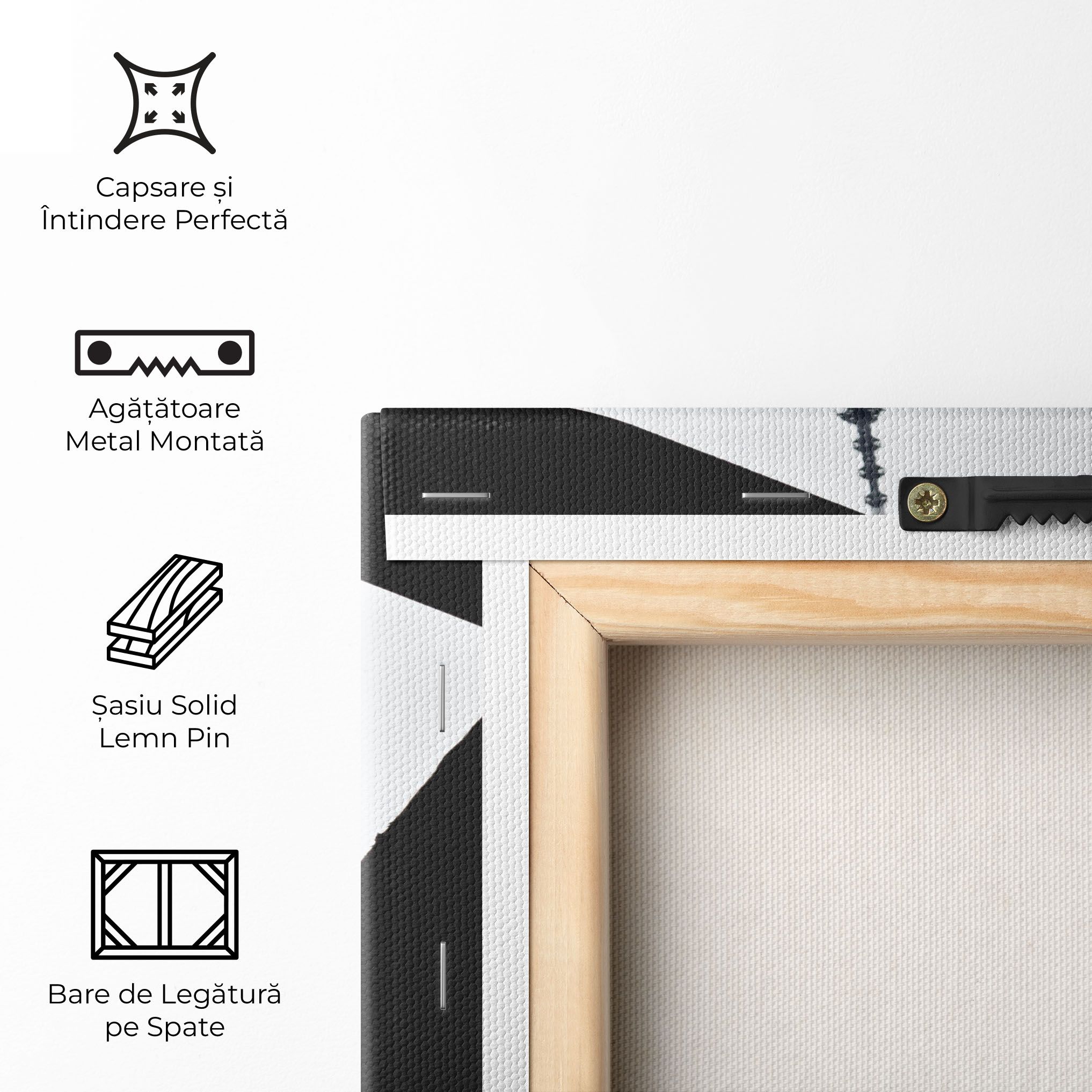 Black Stairs Floating mockup 5