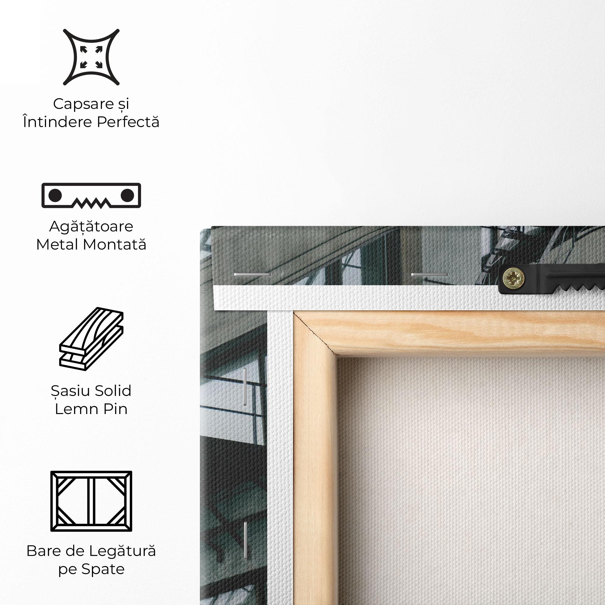 Tablou Canvas Building Stairs mockup 5