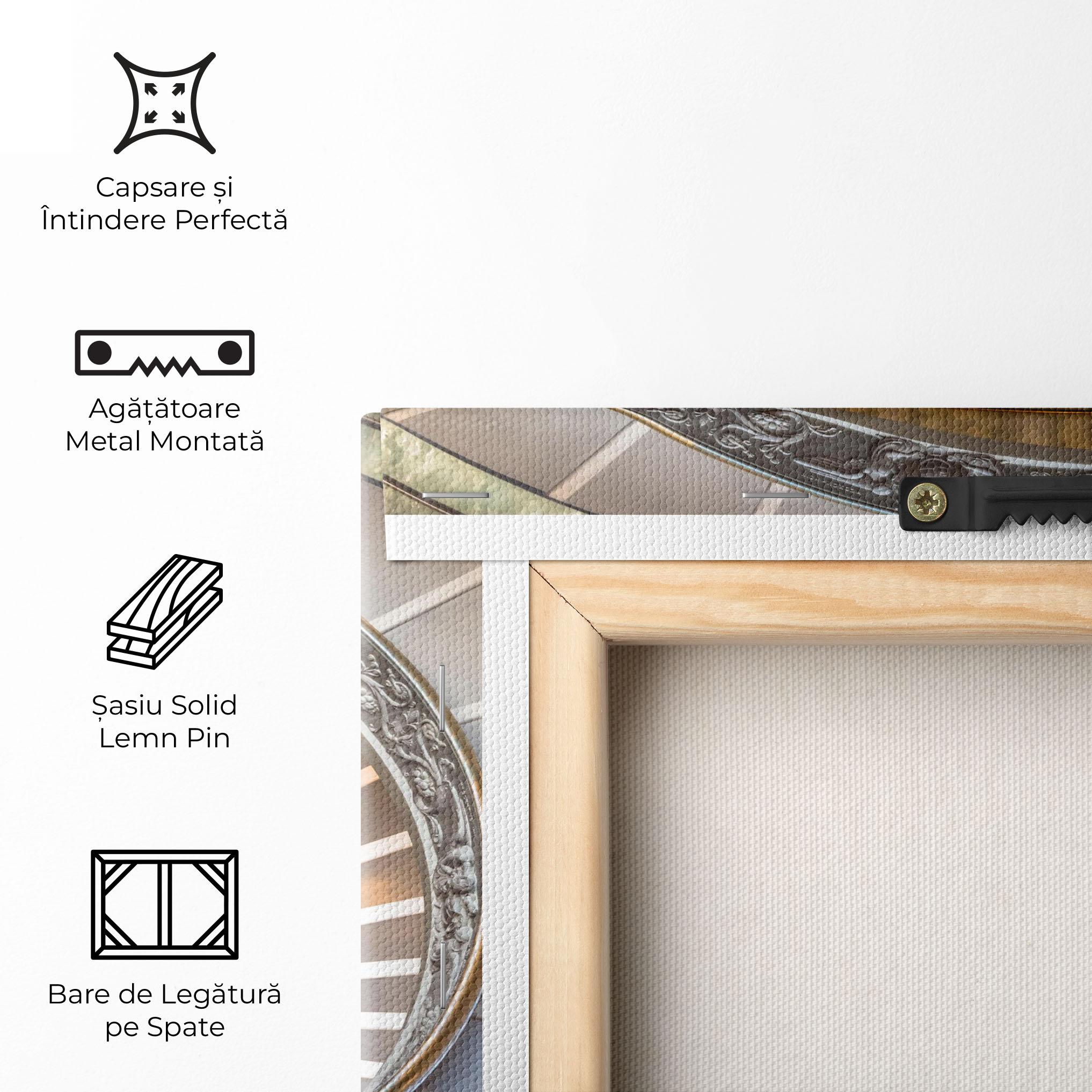 Tablou Canvas Colored Stairs mockup 5