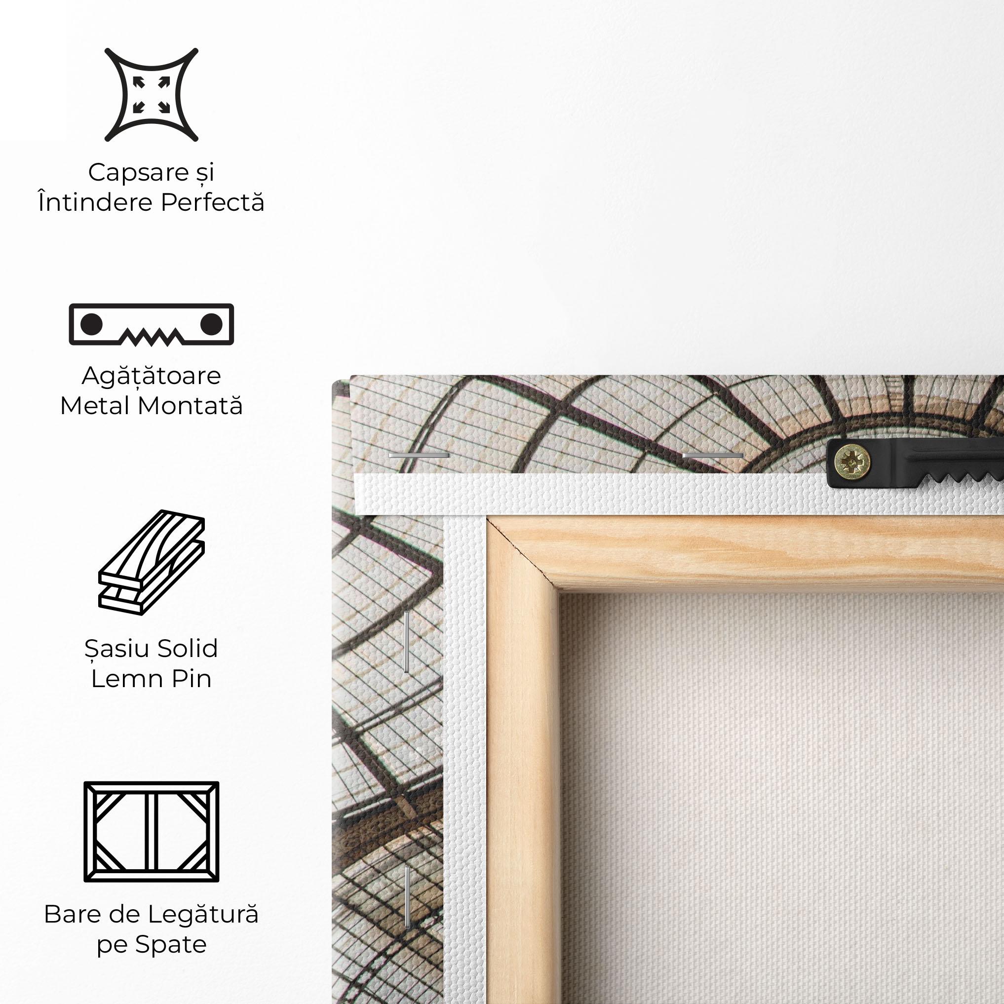 Tablou Canvas Galleria Ceiling mockup 5