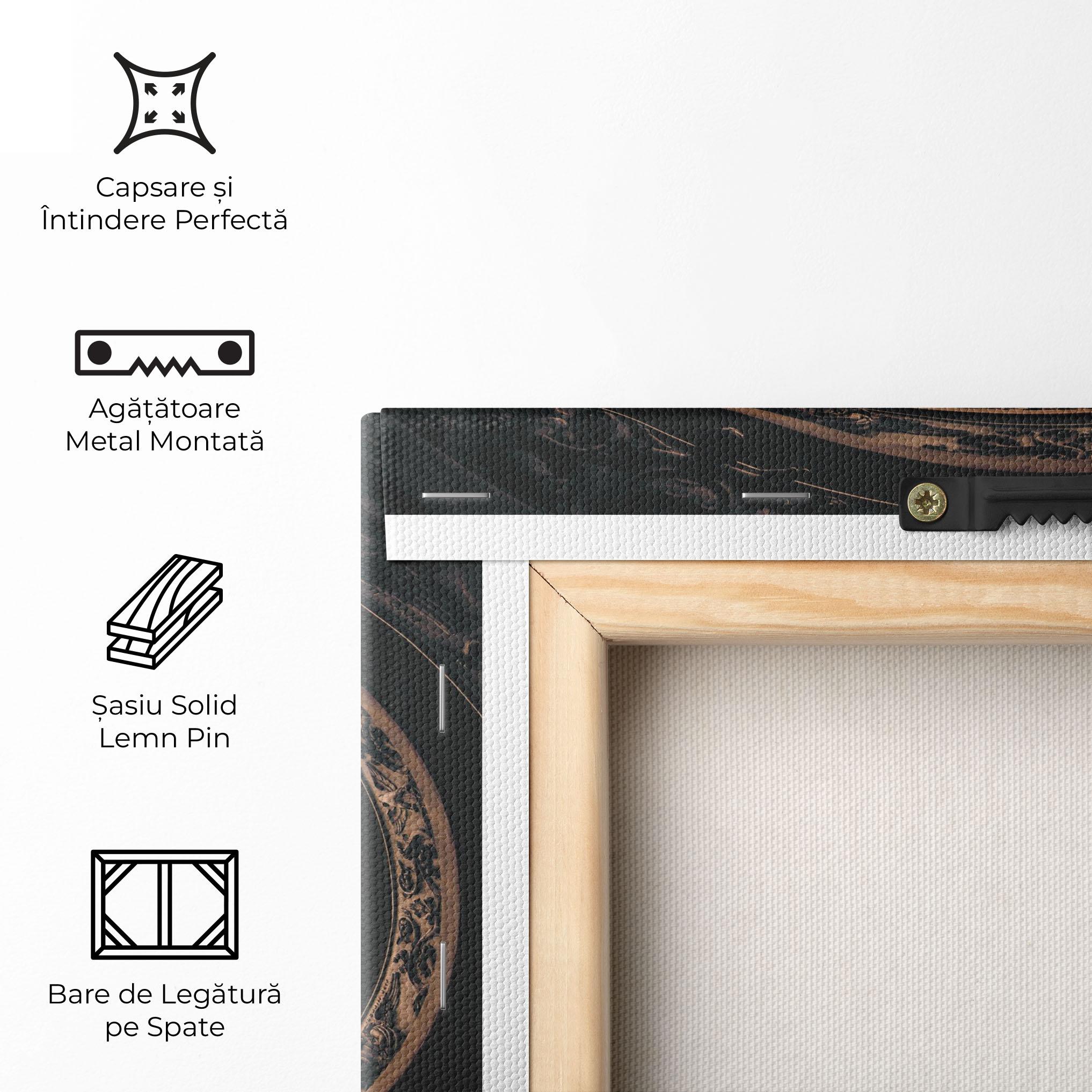 Tablou Canvas Museum Ceiling Daytime mockup 5